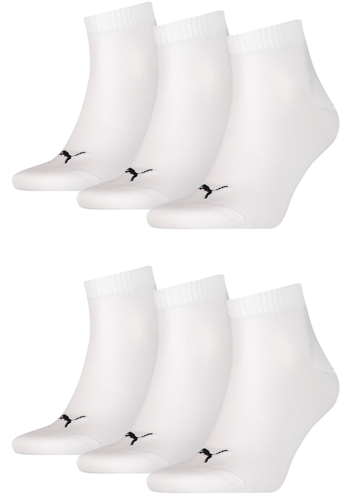 PUMA Sportsocken Puma Quarter Socken Sportsocken im 6er Pack