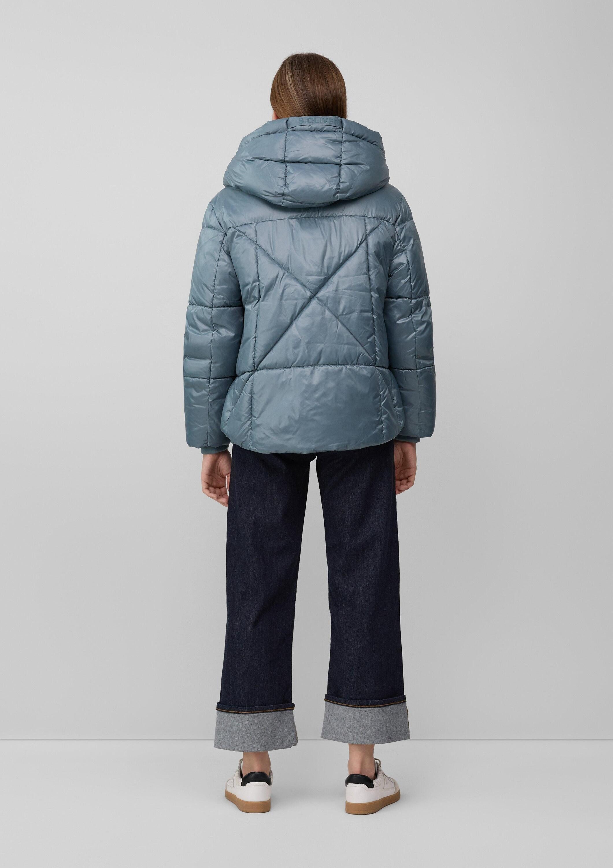 s.Oliver Winterjacke Outdoor-Jacke Steppjacke mit Weitenregulierung