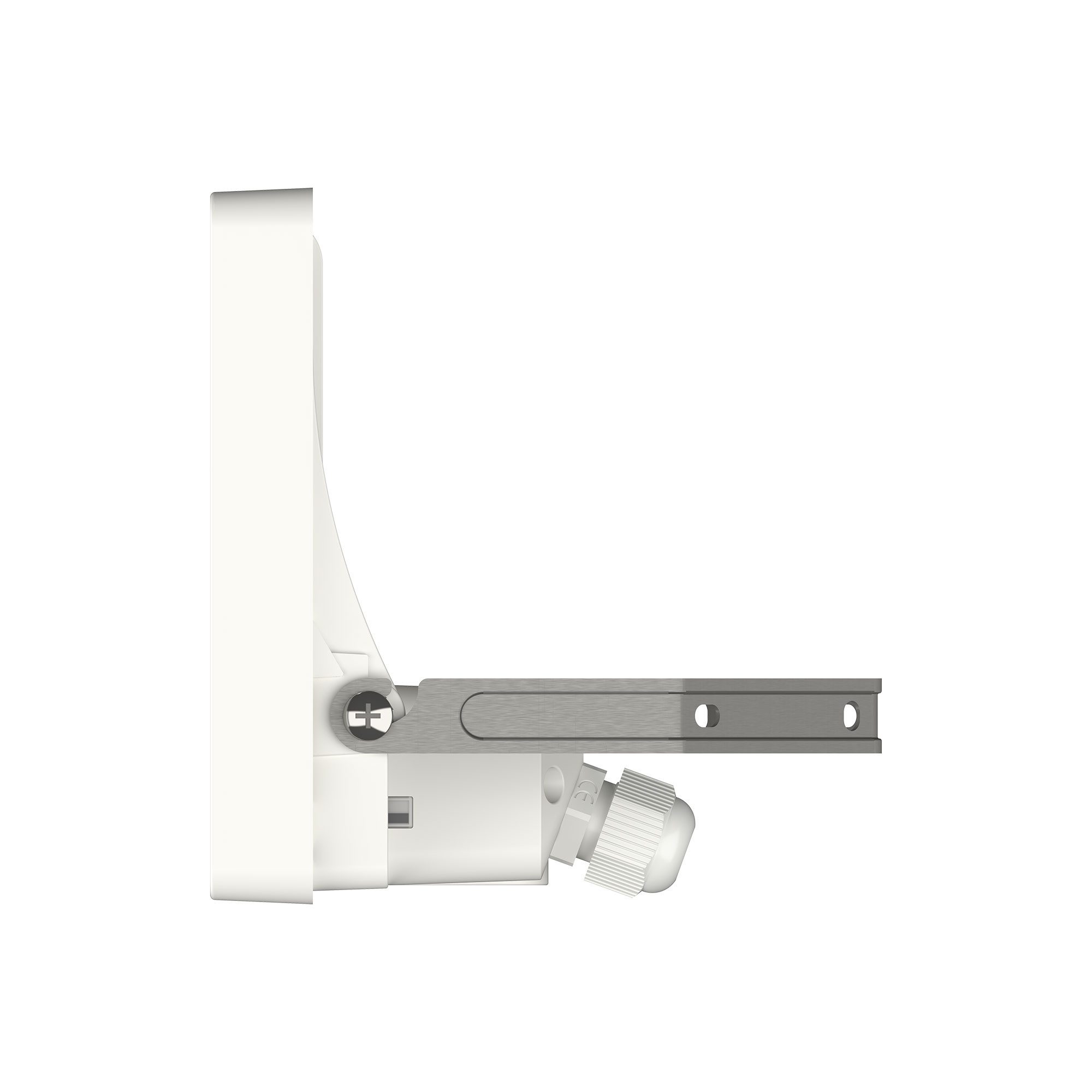 theben LED Flutlichtstrahler theLeda B30 dual WH, 30W LED Außenstrahler, 4100lm, 3000K/4000K umschaltbar, IP65