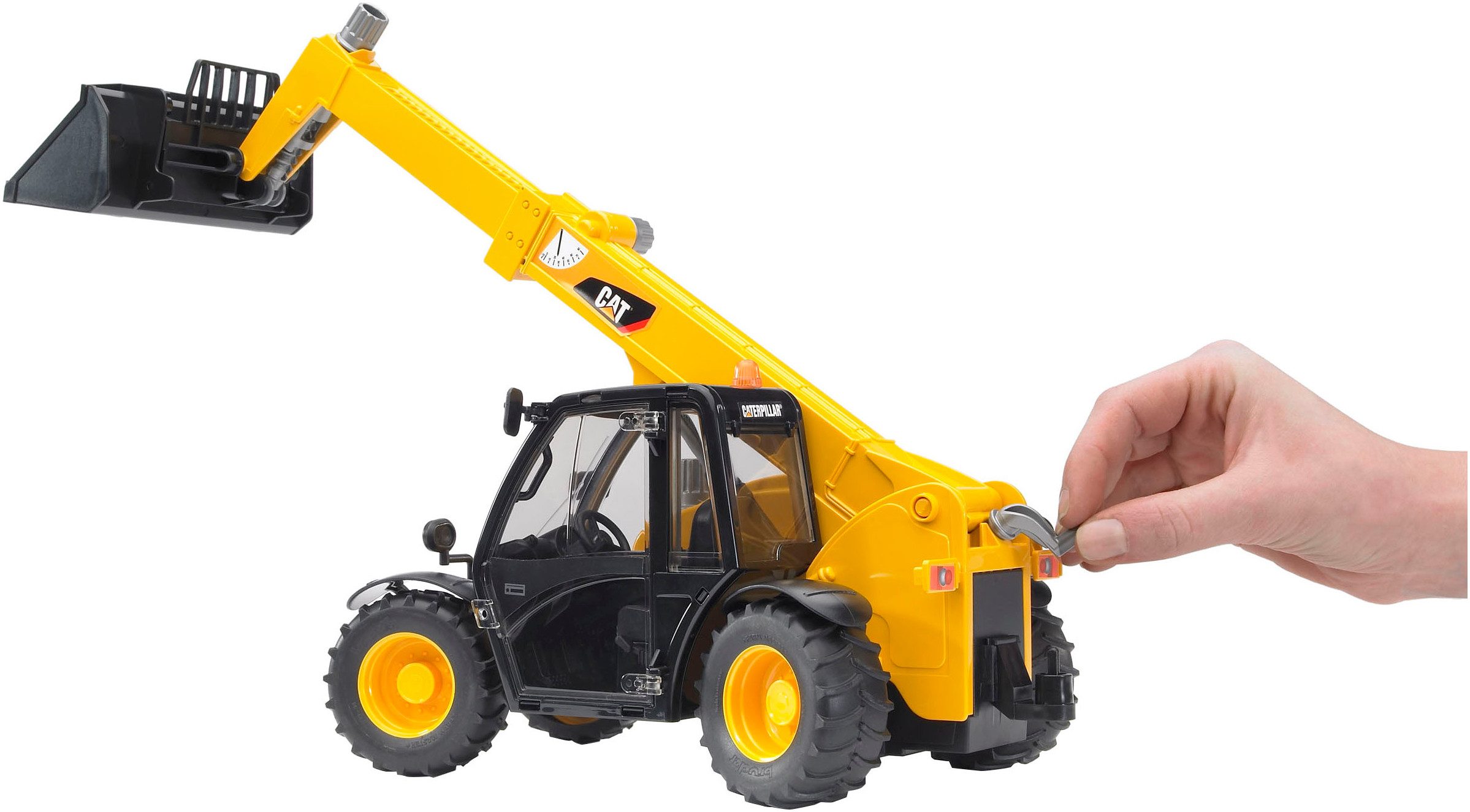 Bruder® Spielzeug-Baumaschine Cat Teleskoplader 33 cm (02141), Made in Euro günstig online kaufen