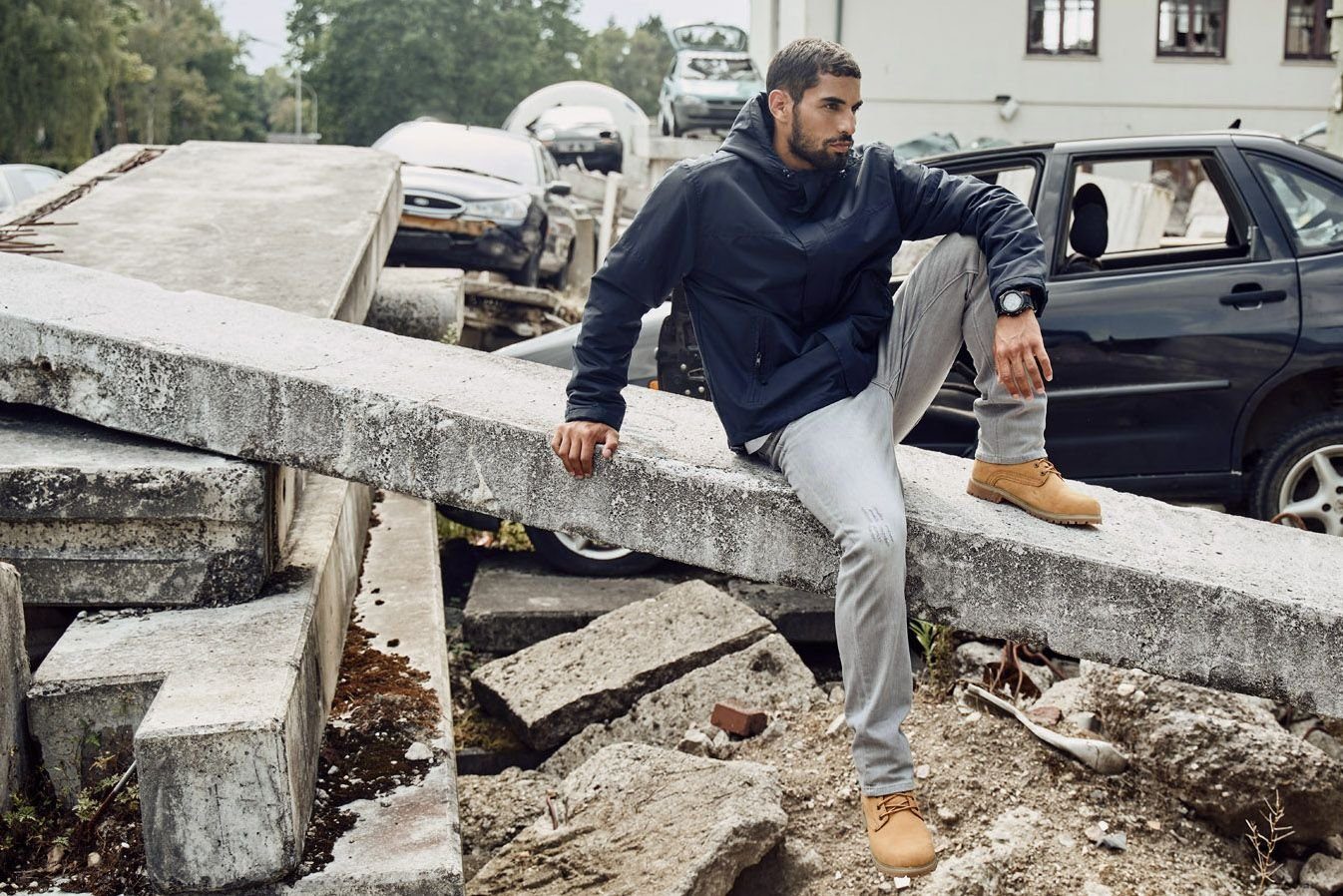 Brandit Kurzjacke Frontzip Windbreaker günstig online kaufen