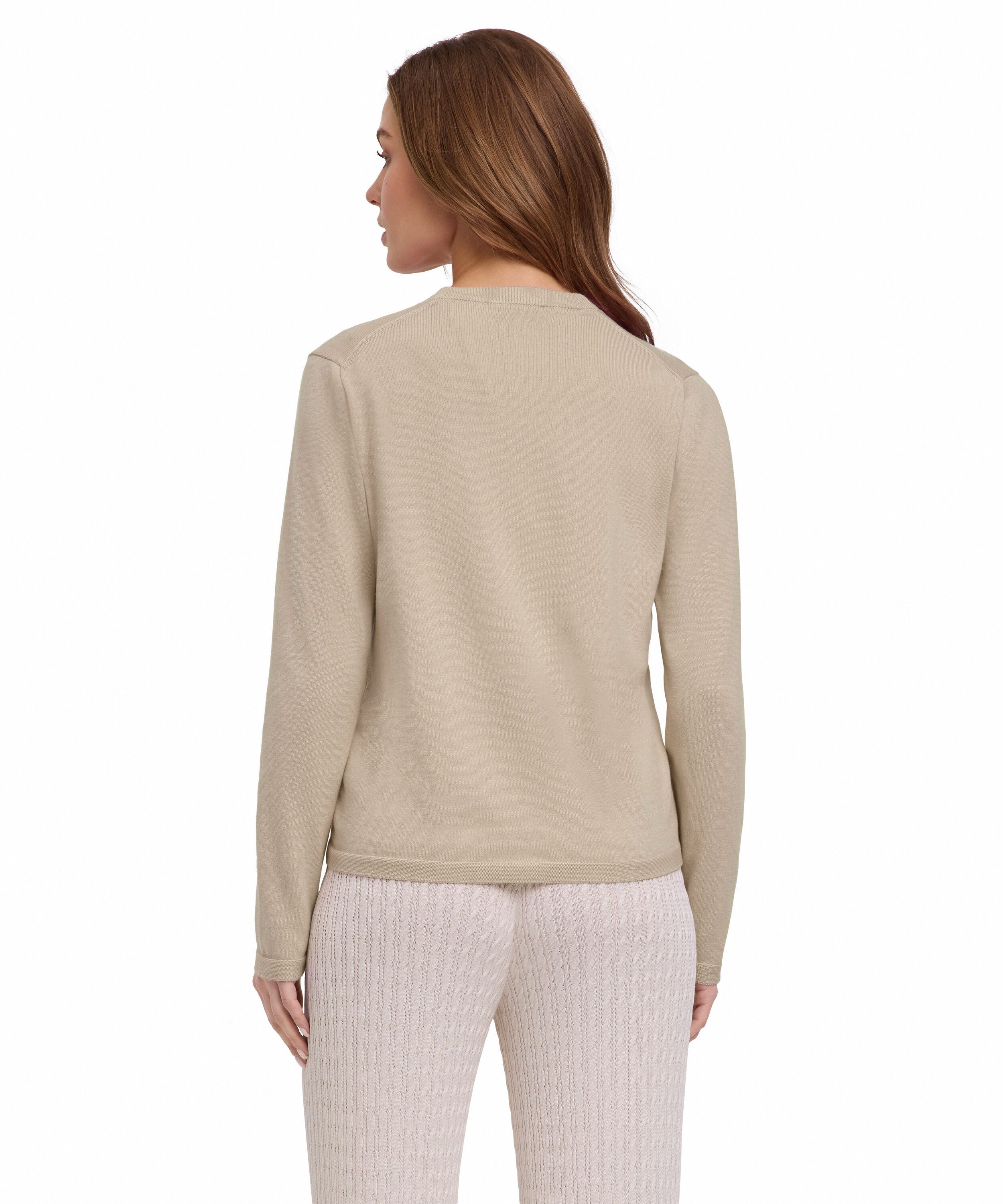 FALKE Strickjacke Cotton Knit Cardigan mit Bio-Baumwolle (1-tlg) mit Bio-Baumwolle