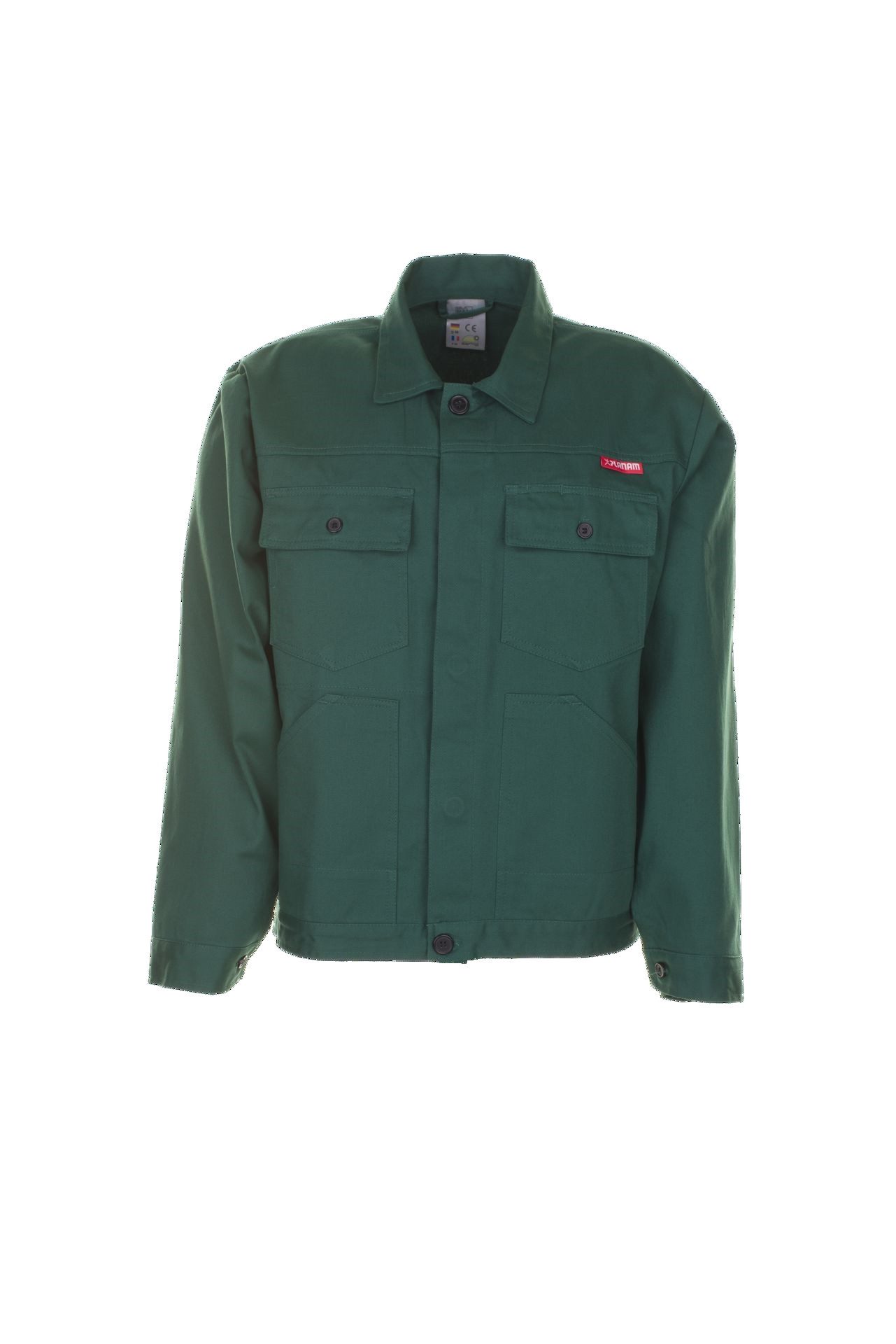 Planam Arbeitsjacke PLANAM Herren Bundjacke BW-270 Kragen Brusttaschen Grün