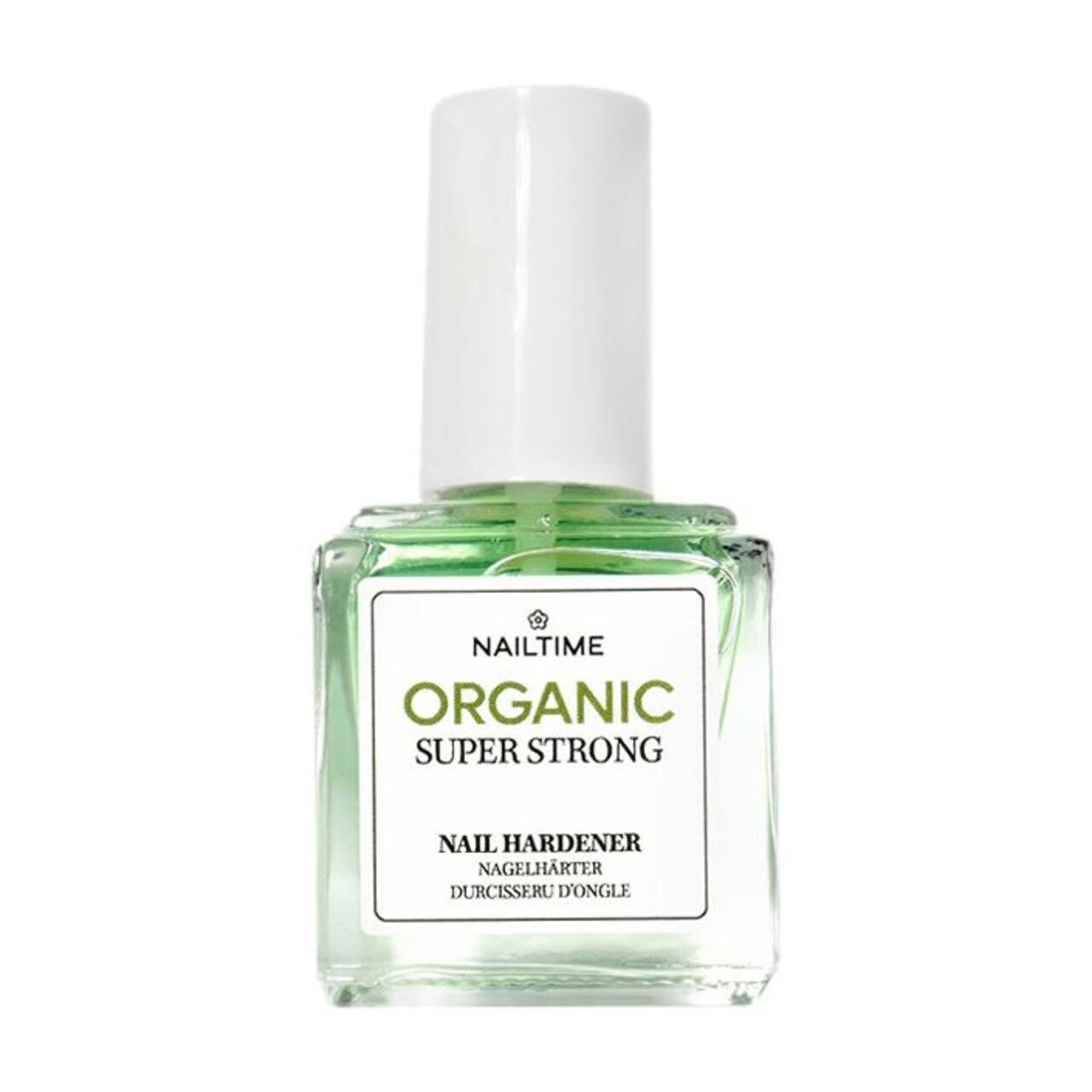 NAILTIME Nagelhärter Organic Super Strong Nail Hardener, Alle Hauttypen