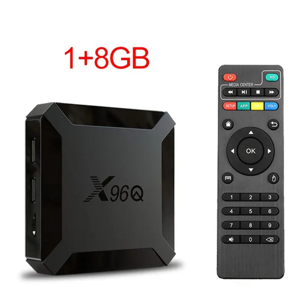 Bifurcation Streaming-Box Smart TV Box Quad-Core CPU Streaming Media Player 4K 2,4G WiFi