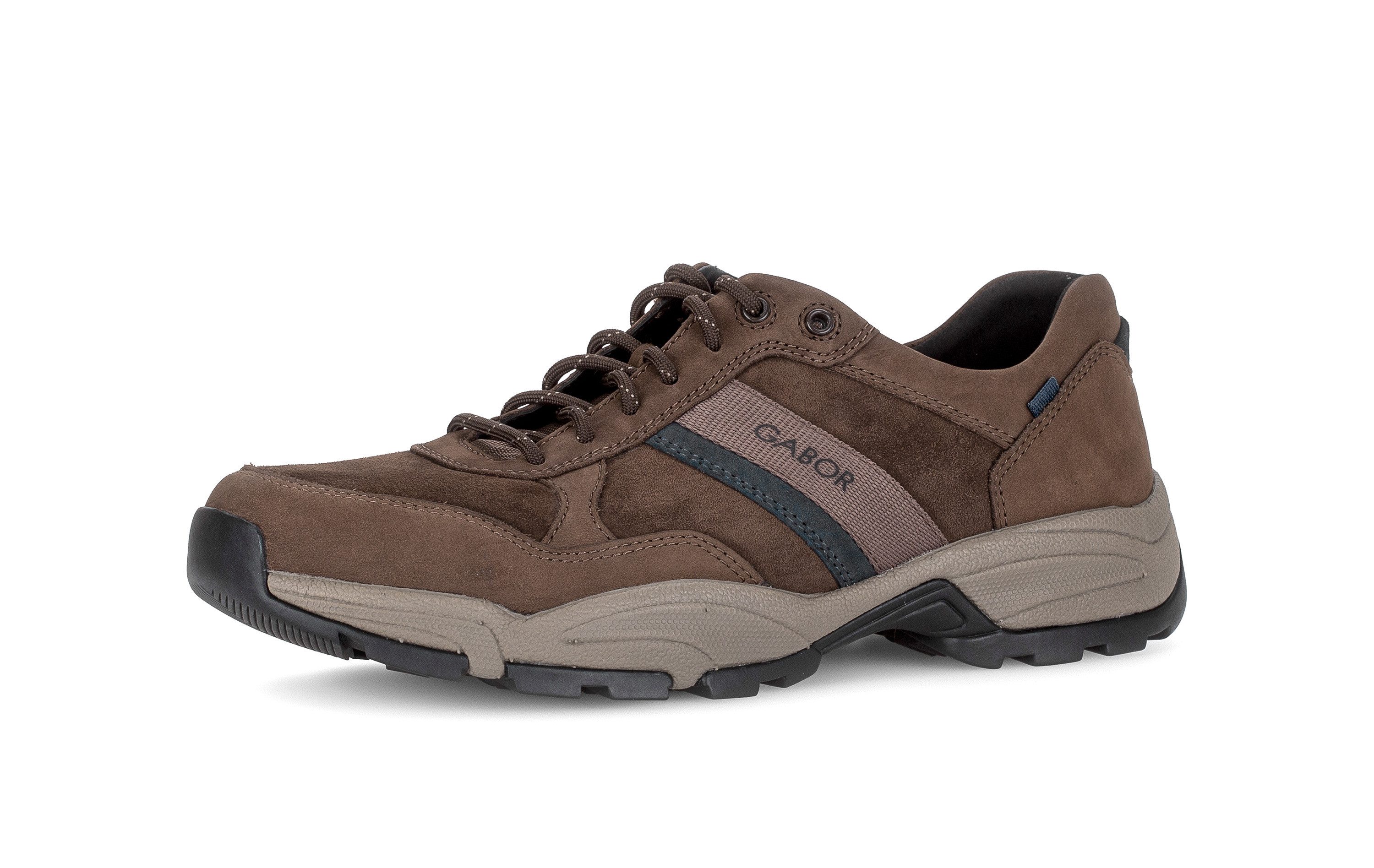 Gabor Sneaker Freizeitschuh, Halbschuh, Schnürer in Bequemweite G (weit)