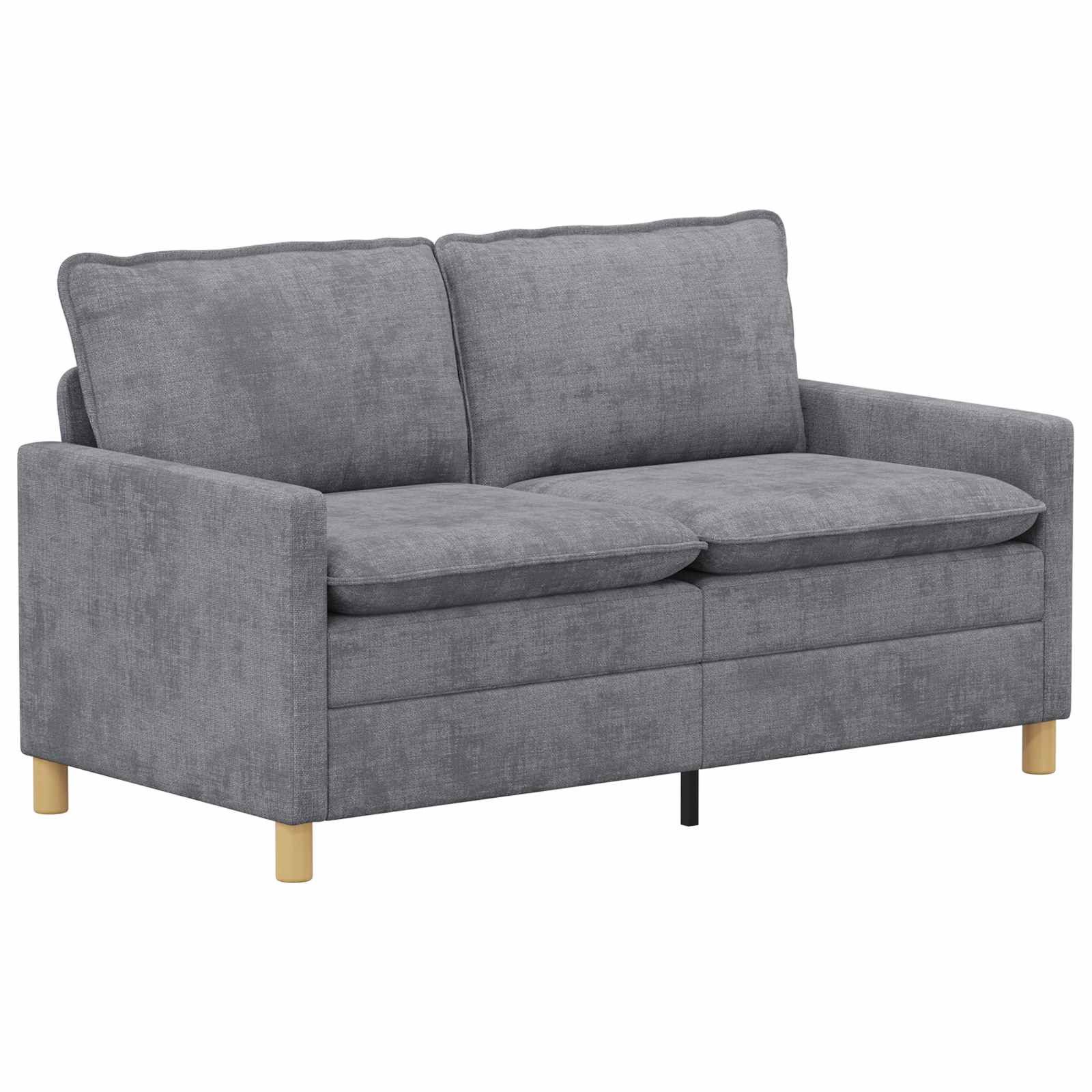 vidaXL Sofa Sofa Hellgrau 156 x 81 x 87,5 cm Polyester, 1 Teile