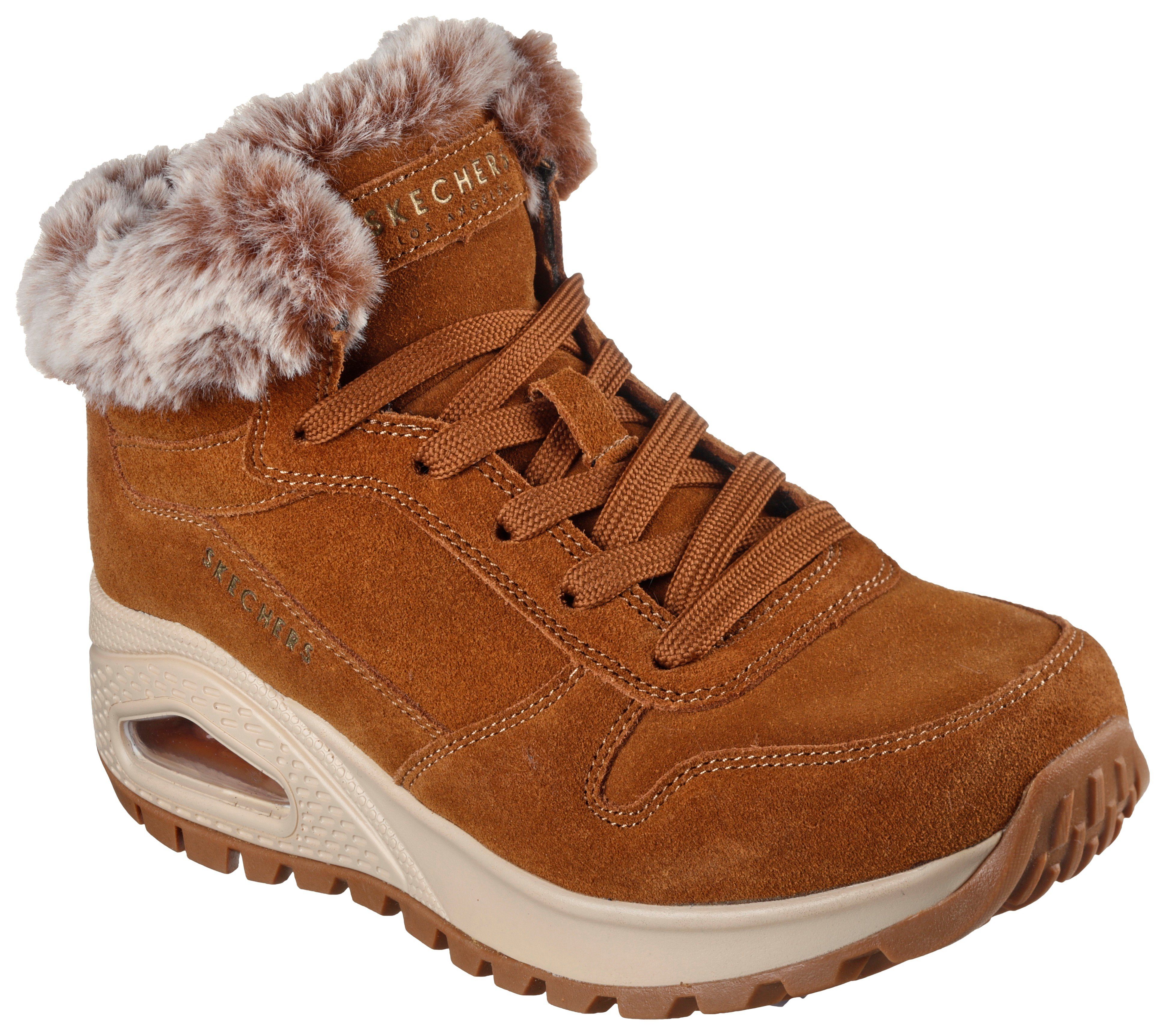 Skechers UNO RUGGED-WINTRINESS Winterboots mit Water Repellent-Ausstattung braun