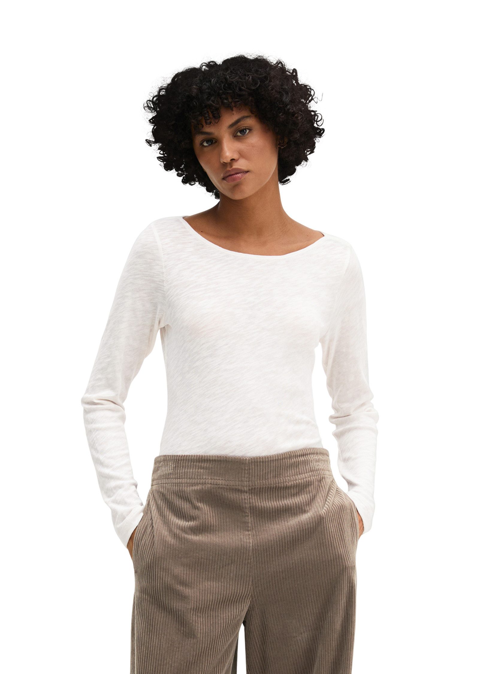 Marc O'Polo Langarmshirt aus Organic Cotton-Qualität