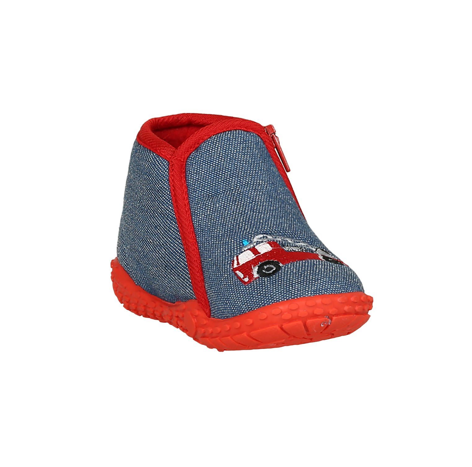 Playshoes Hausschuh Feuerwehr Hausschuh – Bild 4 von 5