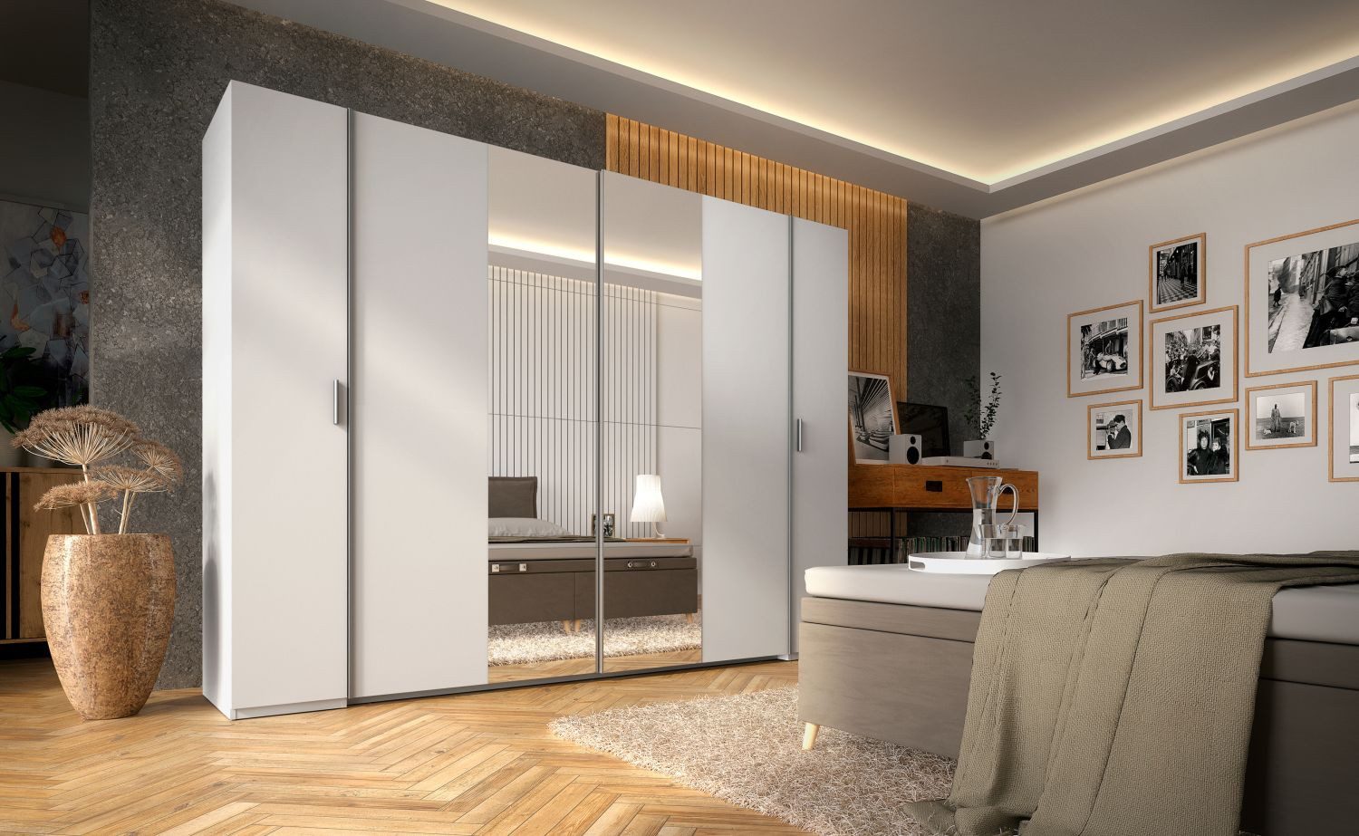 Lukas Möbel Schwebetürenschrank Kleiderschrank Store 270 günstig online kaufen