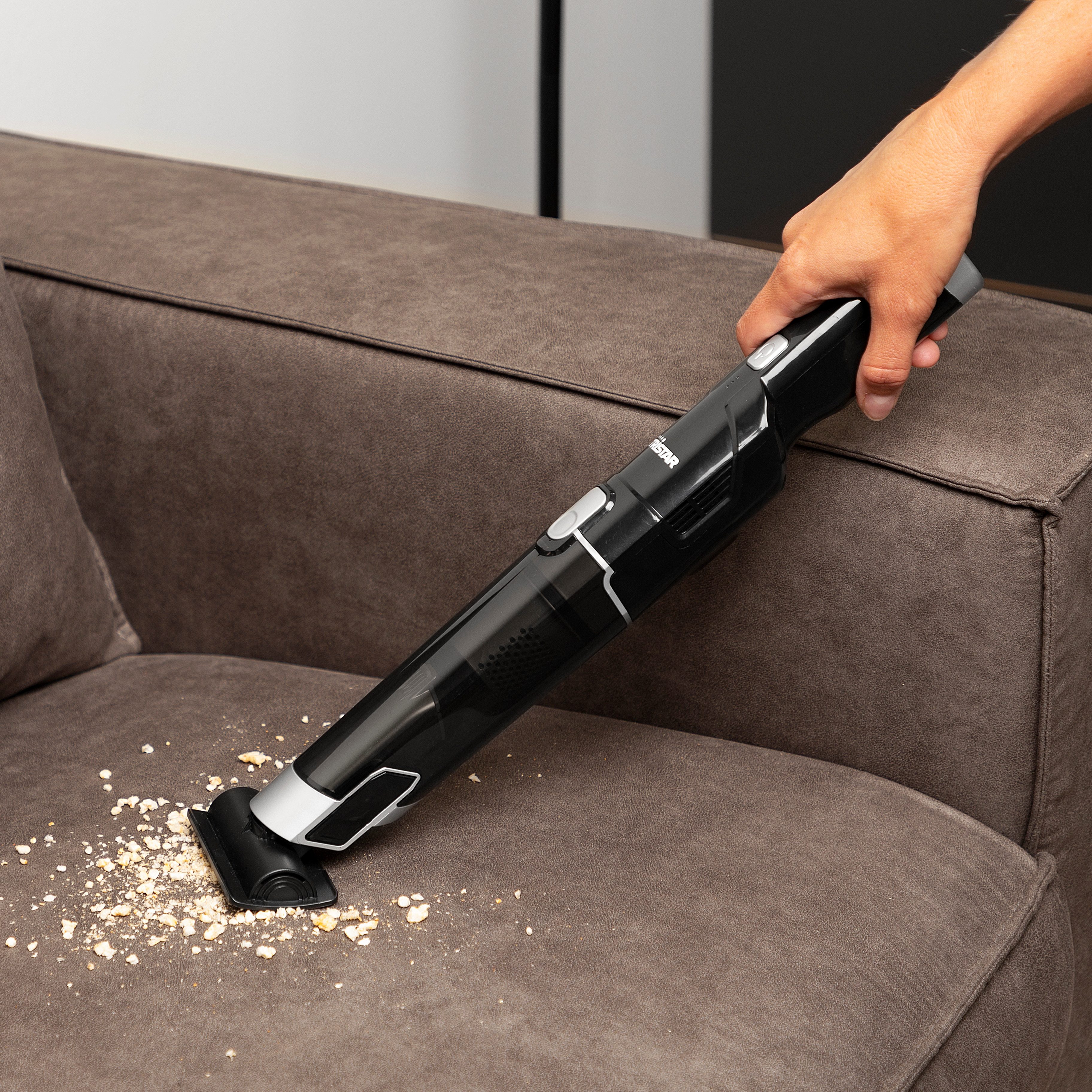 Tristar Akku-Handstaubsauger KR-3150, 90 W, beutellos, Mit Ladestation - Kabellos - hohe Saugkraft