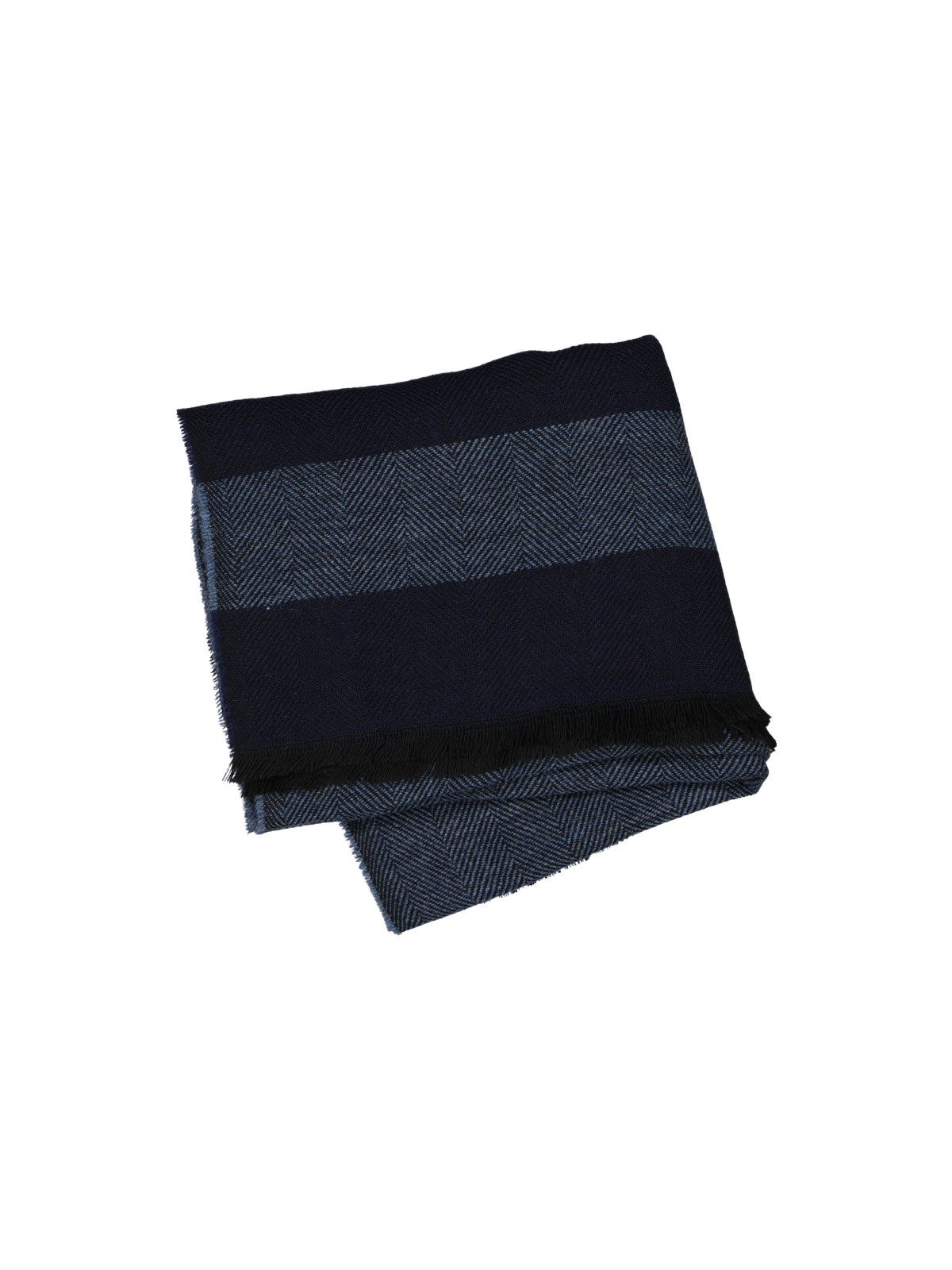 emilio adani Strickschal Herren Schal gemustert, Royalblau günstig online kaufen