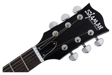 Shaman E-Gitarre Element Series SCX-100, Single Cut-Bauweise - Macassar-Griffbrett - 2 Humbucker Pickups