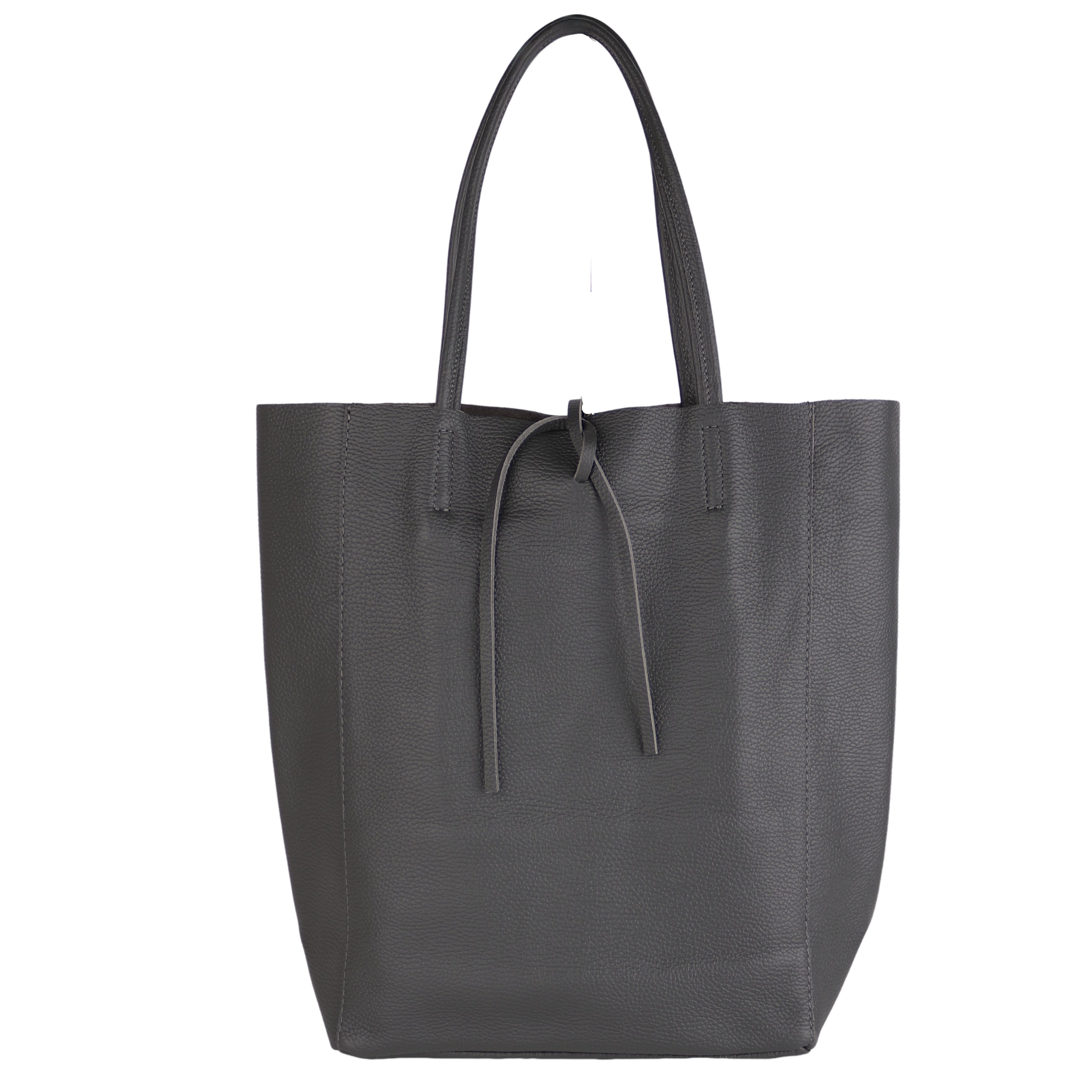 MIRROSI Shopper aus Echtleder / Wildleder, Made in Italy, Henkeltasche Tasc günstig online kaufen