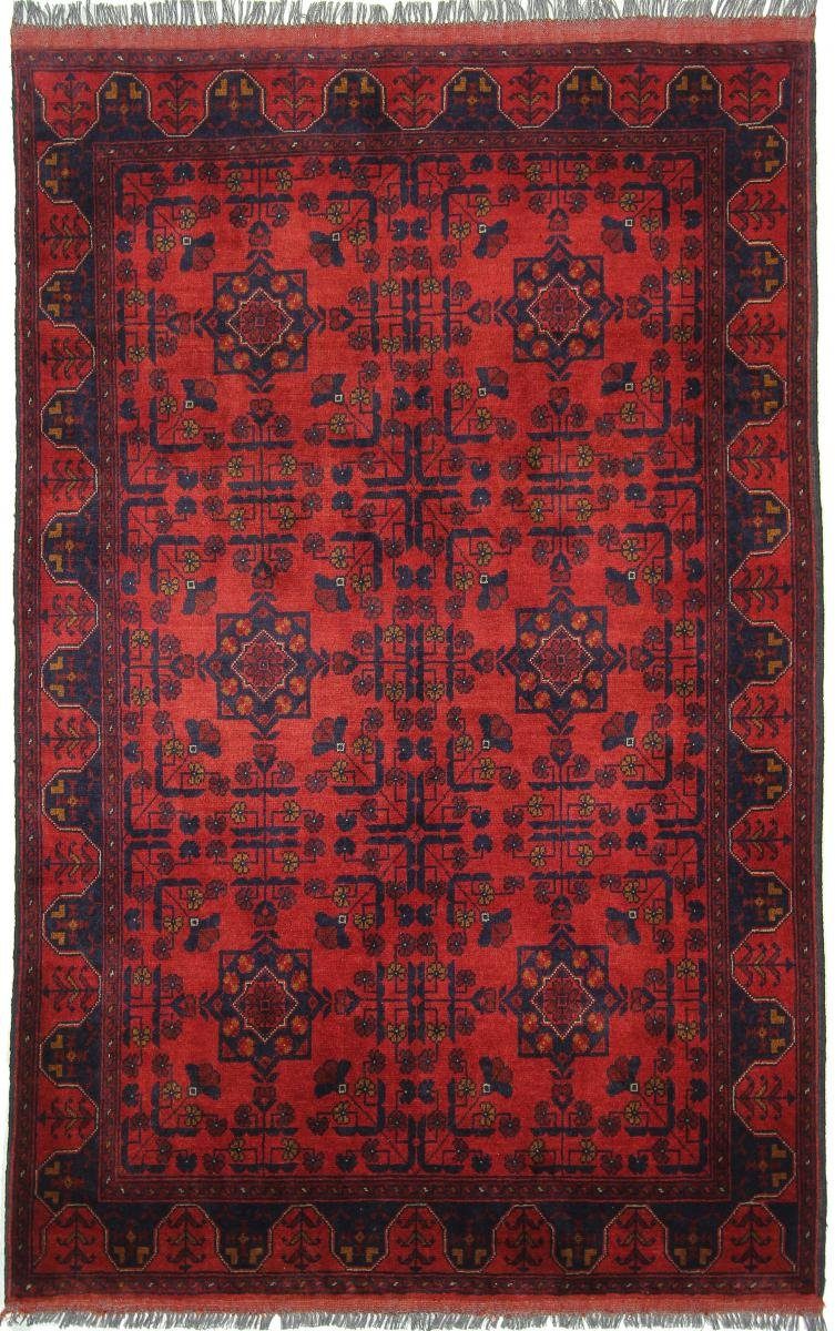 Orientteppich Khal Mohammadi 127x201 Handgeknüpfter Orientteppich, Nain Trading, rechteckig, Höhe: 6 mm