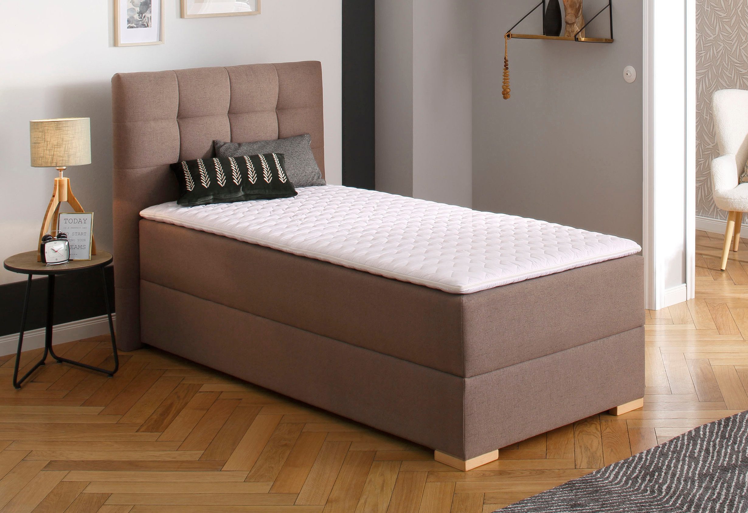 Boxbett Olivet mit Bettkasten