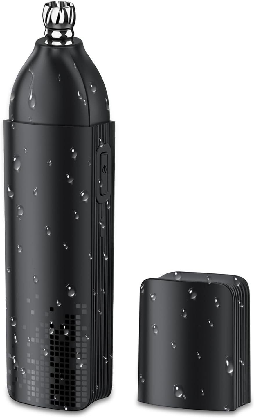 FELIXLEO Nasenhaartrimmer Nasenhaartrimmer Herren wiederaufladbar 120 Min Laufzeit USB C