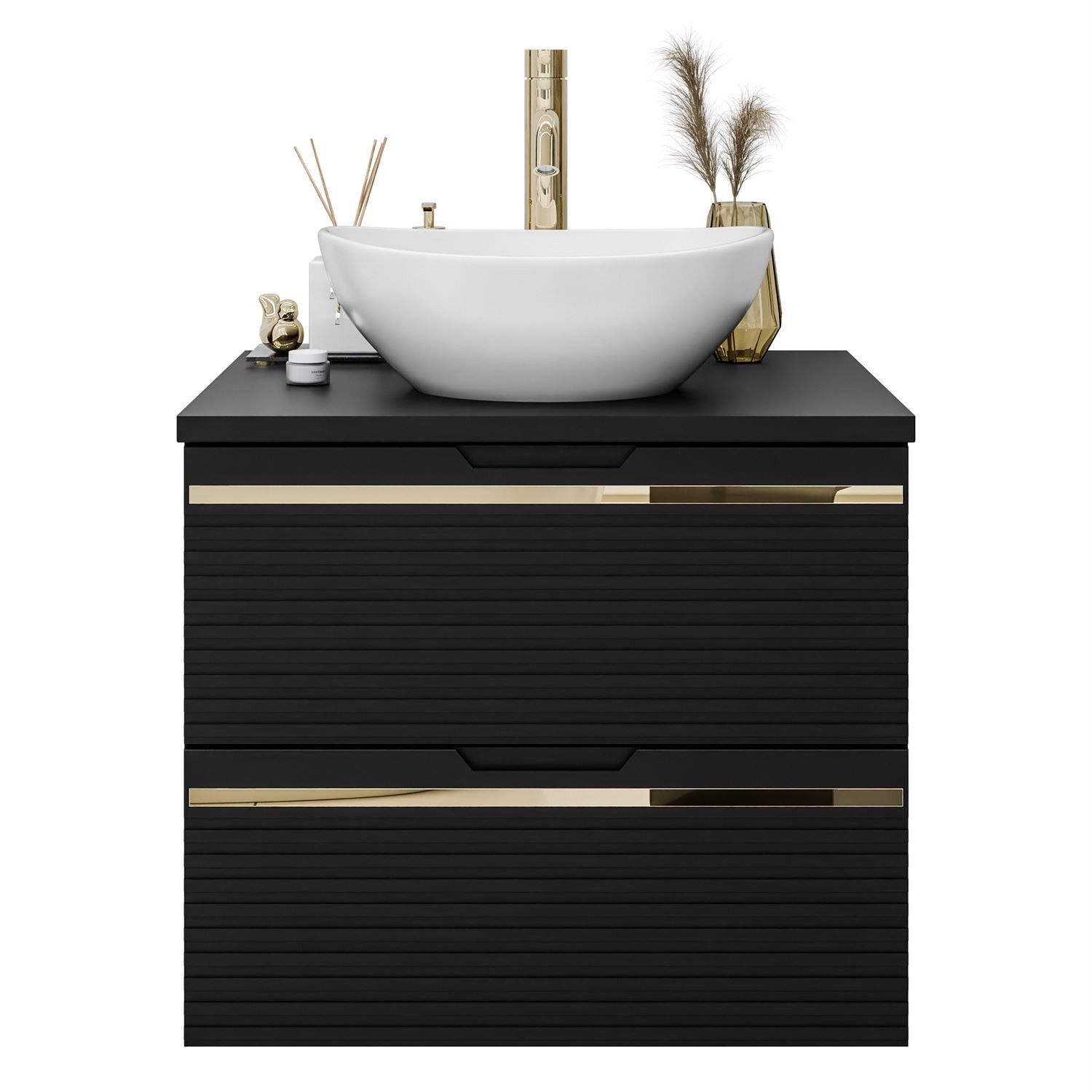 Lookway Badmöbel-Set ARTEMIS I 60 cm Badezimmer-Set mit Waschbeckenuntersch günstig online kaufen