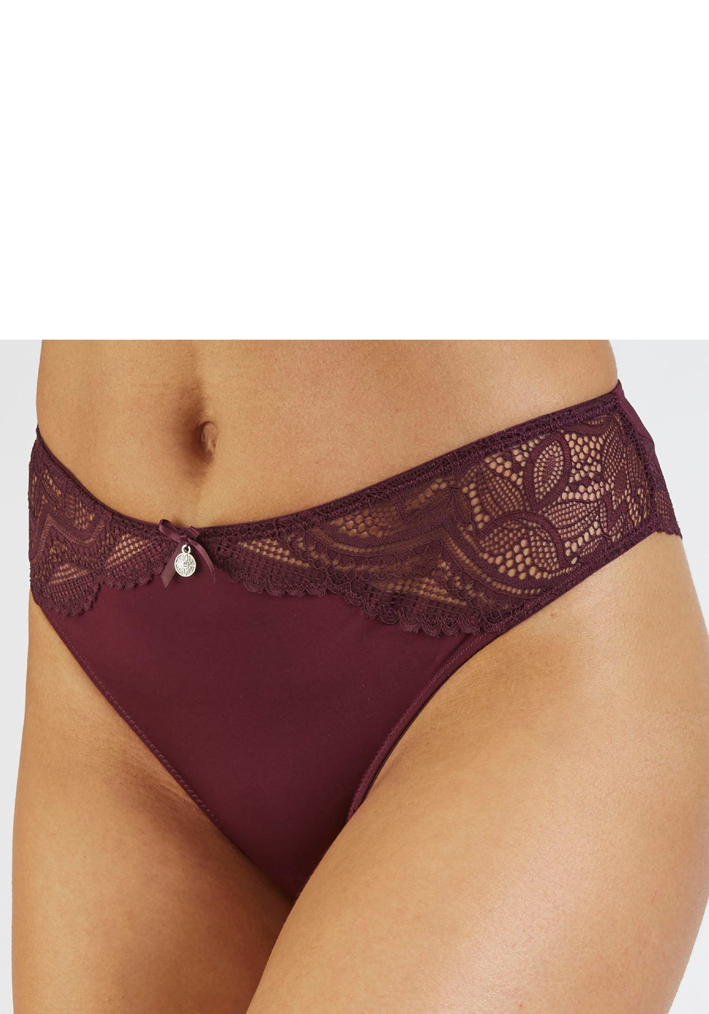 Nuance Tanga Vivianna mit feinen Spitzen-Details günstig online kaufen