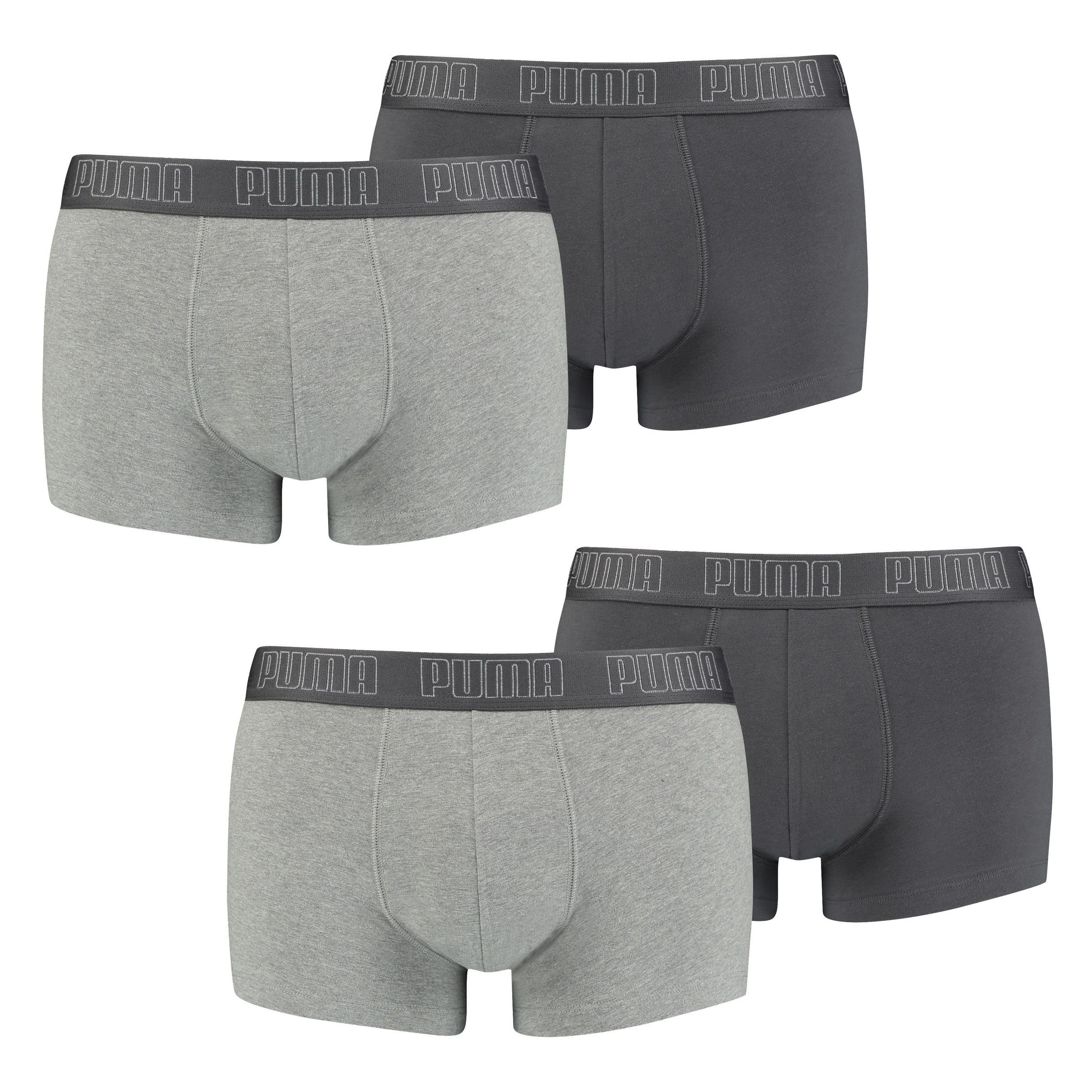 PUMA Boxershorts PUMA BASIC TRUNK 4P günstig online kaufen