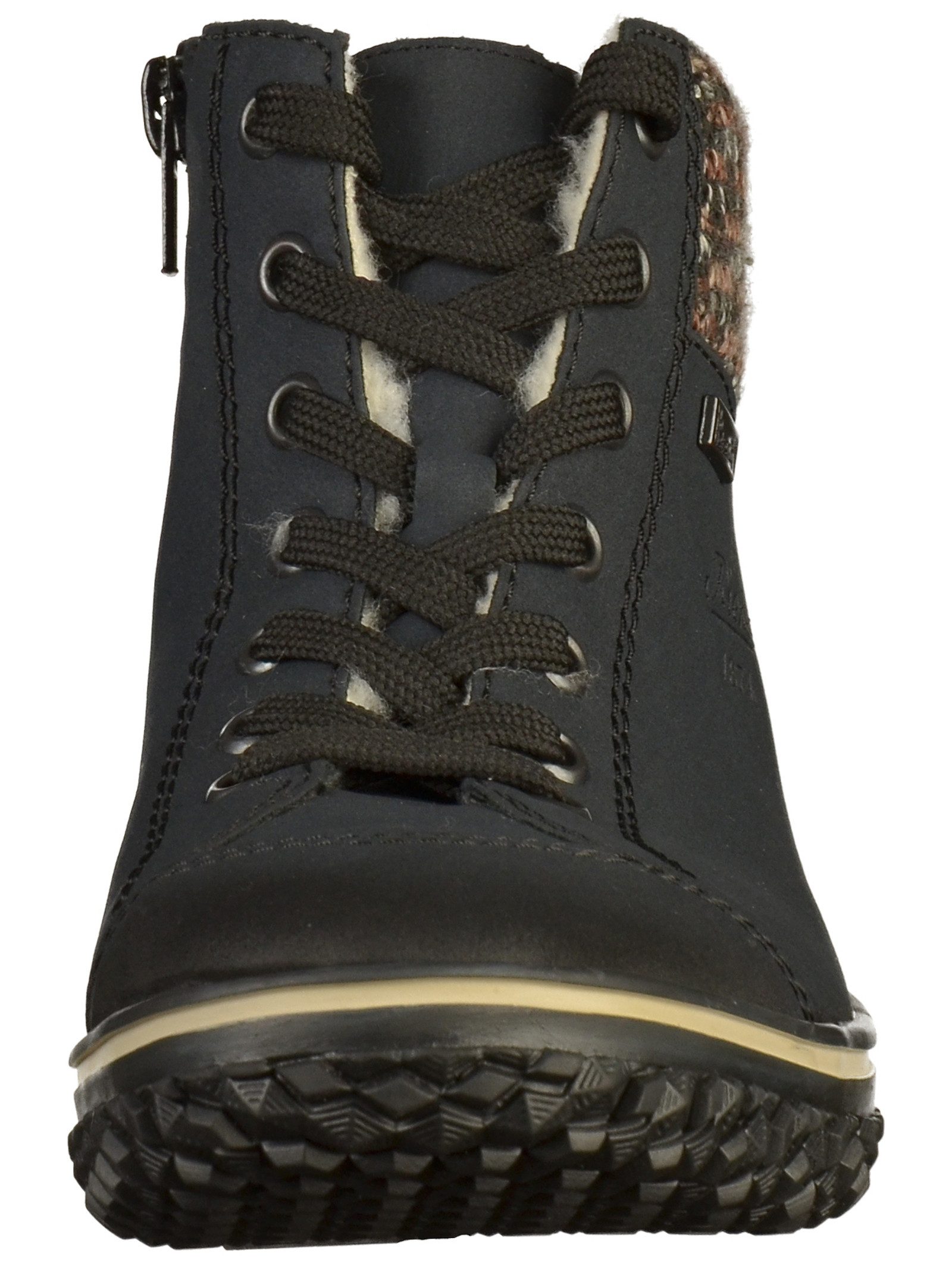 Rieker Stiefelette Lederimitat . Schnürstiefelette