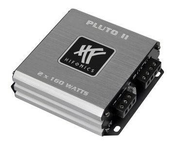 Hifonics 2CH Class-D Amp PLUTO II, 2-Kanal Verstärker, 32 Endverstärker (Anzahl Kanäle: 2, 320 W)