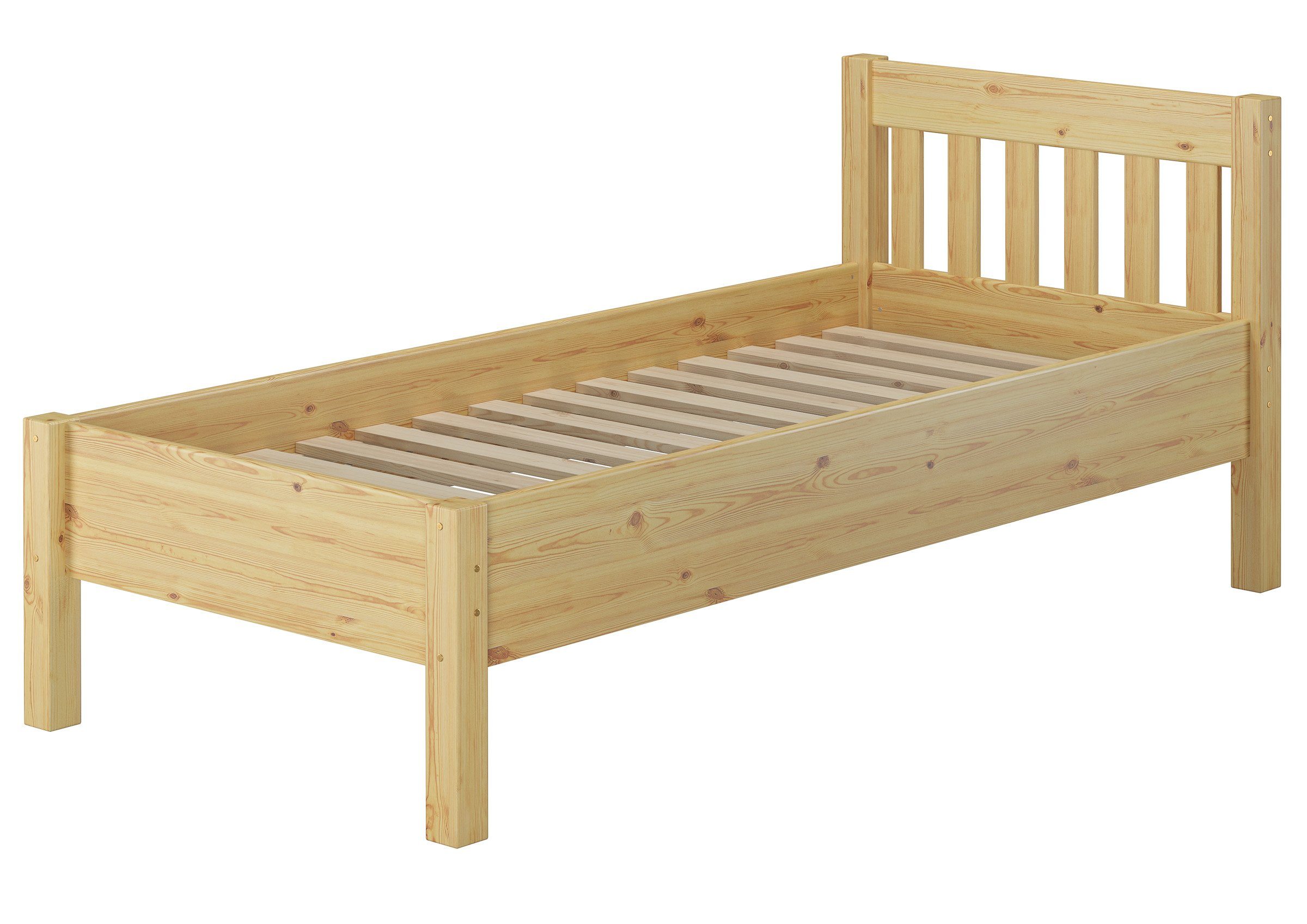 ERST-HOLZ Bett Hohes Massivholzbett Kiefer Seniorenbett günstig online kaufen