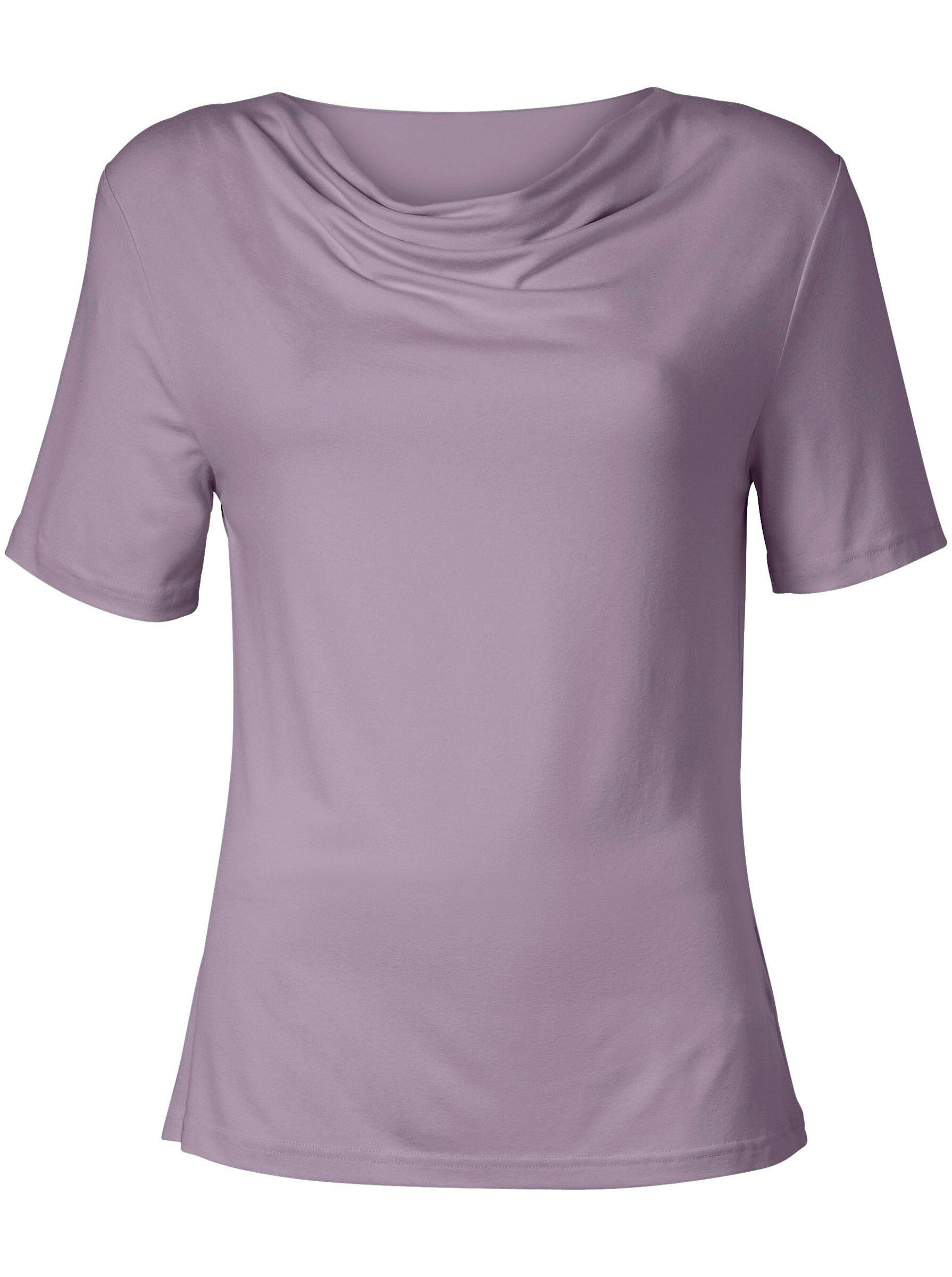 WEIDEN lavendel T-Shirt WITT