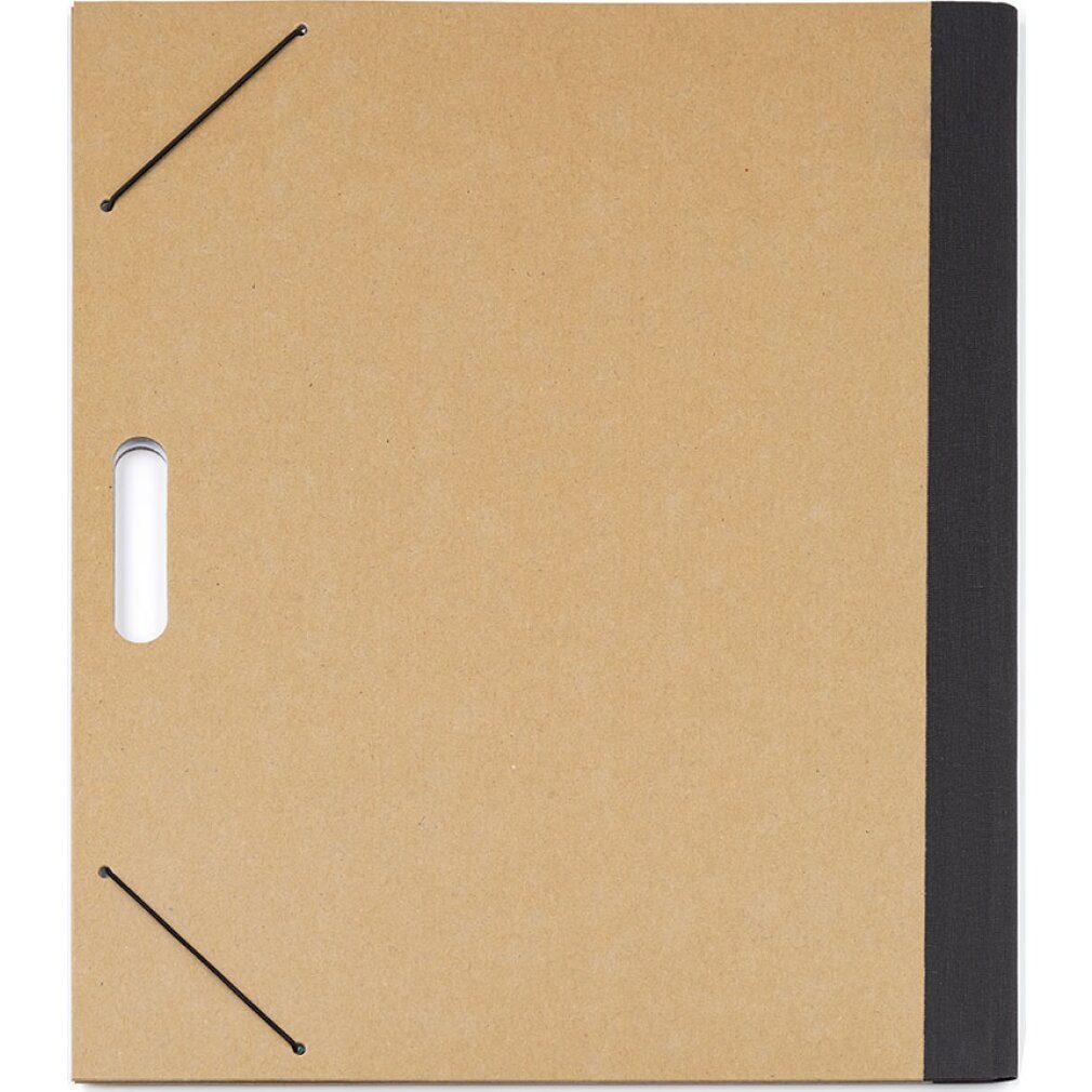 OXYBAG Fächermappe A3 Zeichenmappe PICASSO KRAFT nature