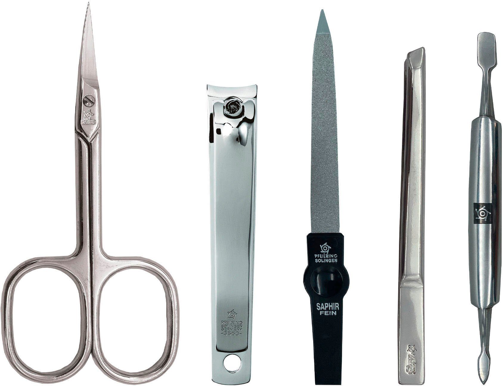 PFEILRING Maniküre-Etui, 5 tlg., Reißverschlussetui in günstig online kaufen