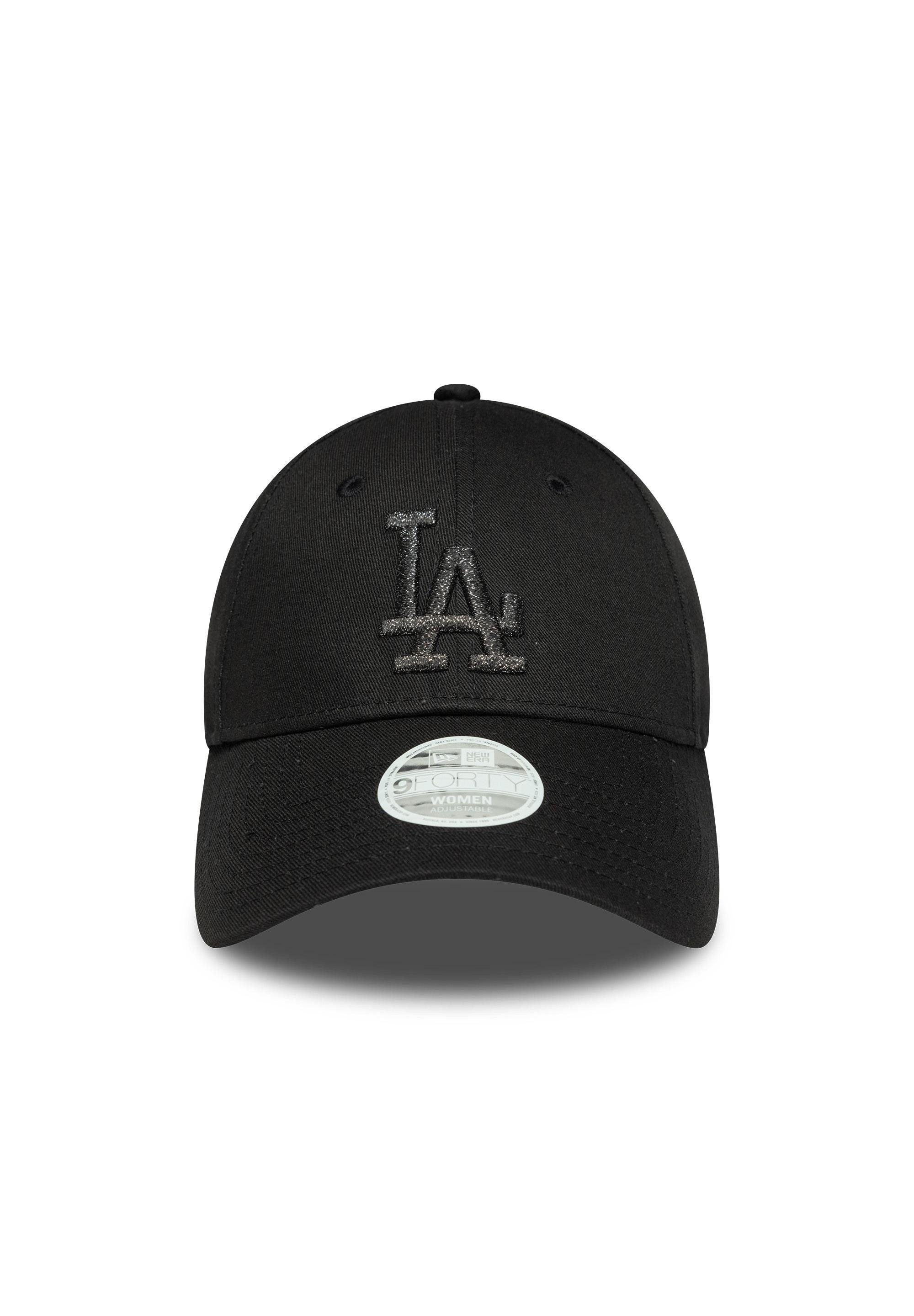 New Era Baseball Cap Los Angeles Dodgers New Era 9Forty Metallic Logo Women Cap Schwarz (1-St)