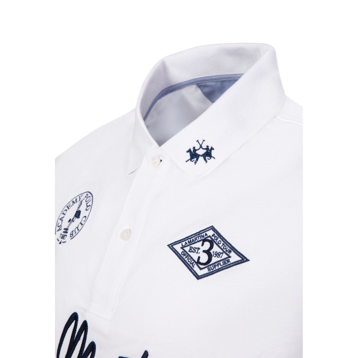 La Martina Poloshirt MCP301 Herren T-Shirt, Shirt, Poloshirt, Polohemd, Sportshirt