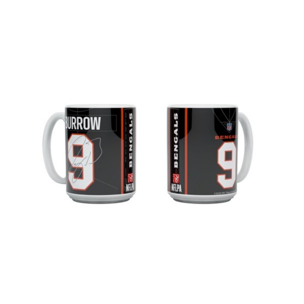 Cincinnati Bengals Becher NFLPA BURROW - Bengals "JERSEY" Mug, Keramik
