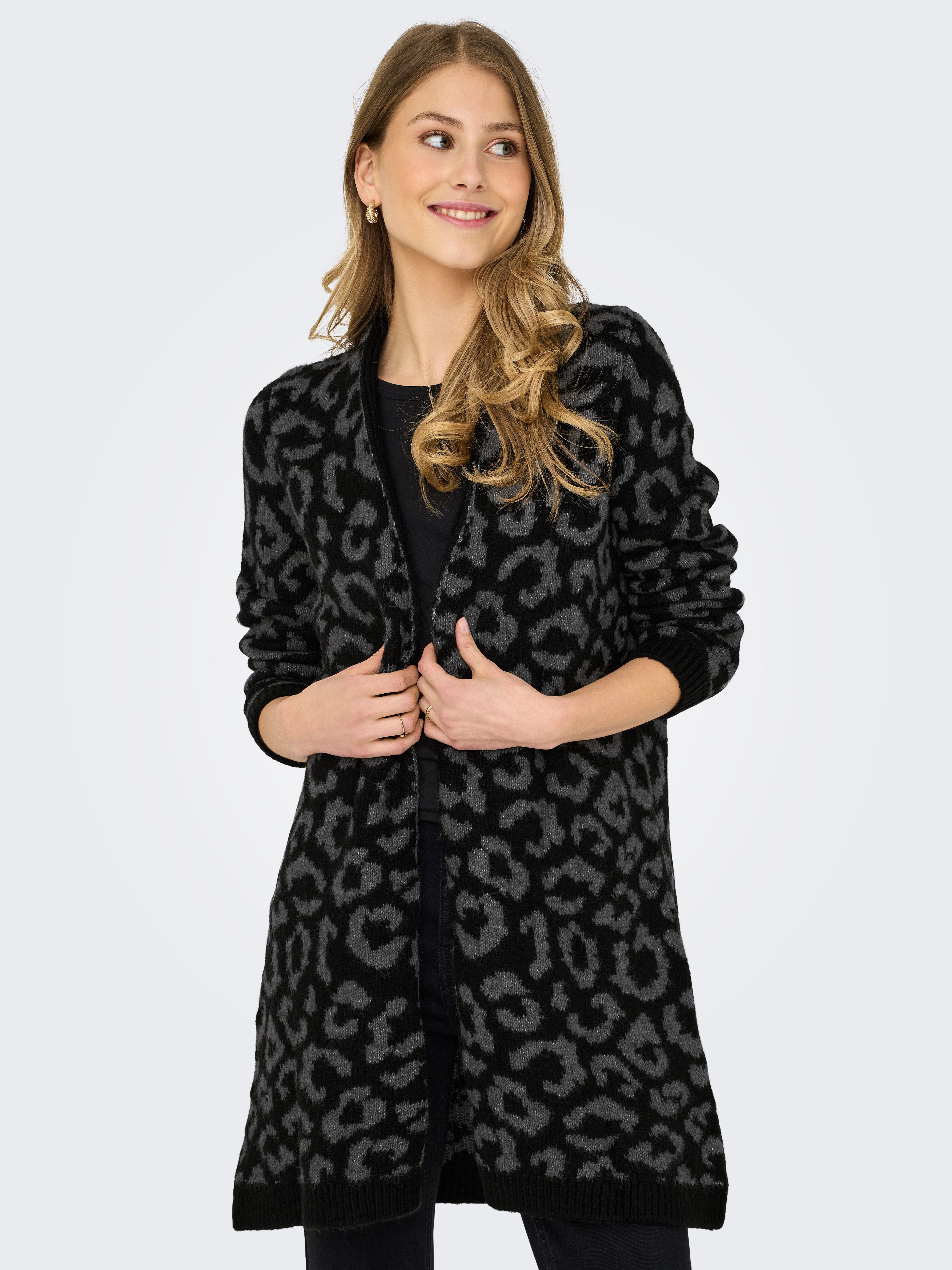 ONLY Strickjacke ONLJADE ANIMAL AO LS CARDIGAN RP KNT günstig online kaufen