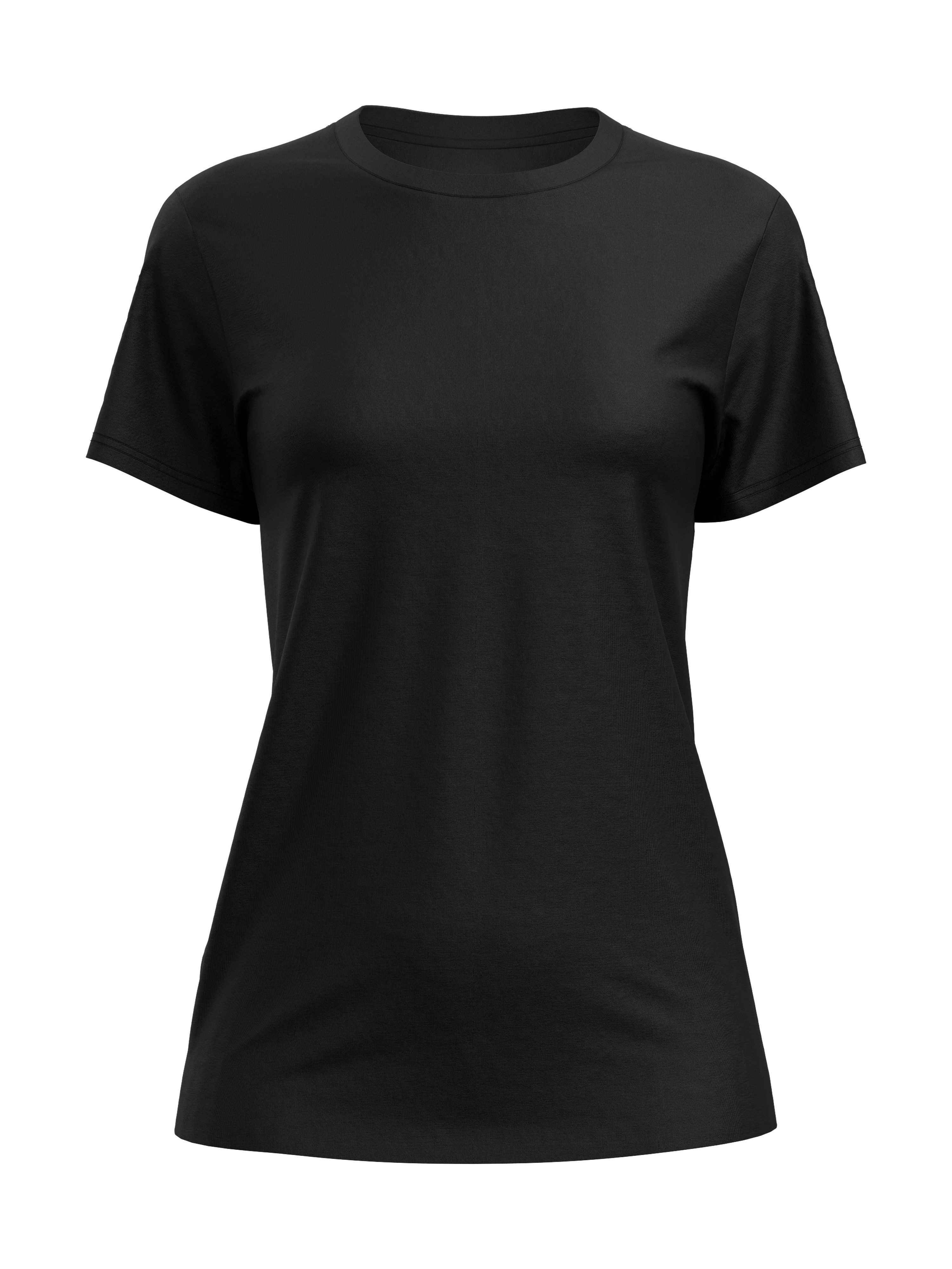 CALIDA Kurzarmshirt Natural Skin mit Rundhalsausschnitt, Interlock-Qualtiät und kurzem Arm