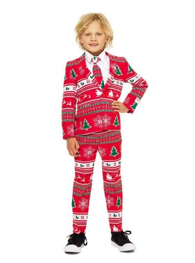 Opposuits Partyanzug Boys Winter Wonderland, Cooler Anzug für coole Kids in kühler Jahreszeit