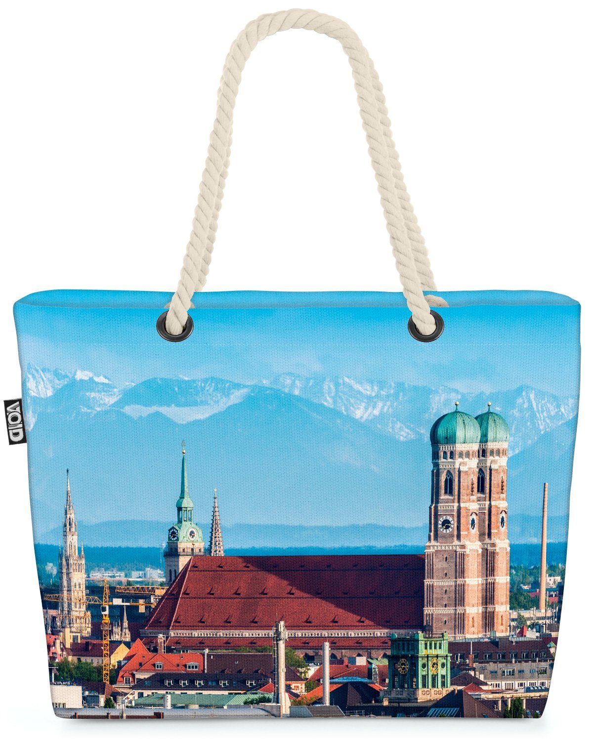 VOID Strandtasche (1-tlg), München Frauenkirche Stadt München Frauenkirche Stadt Kirche Bayern S
