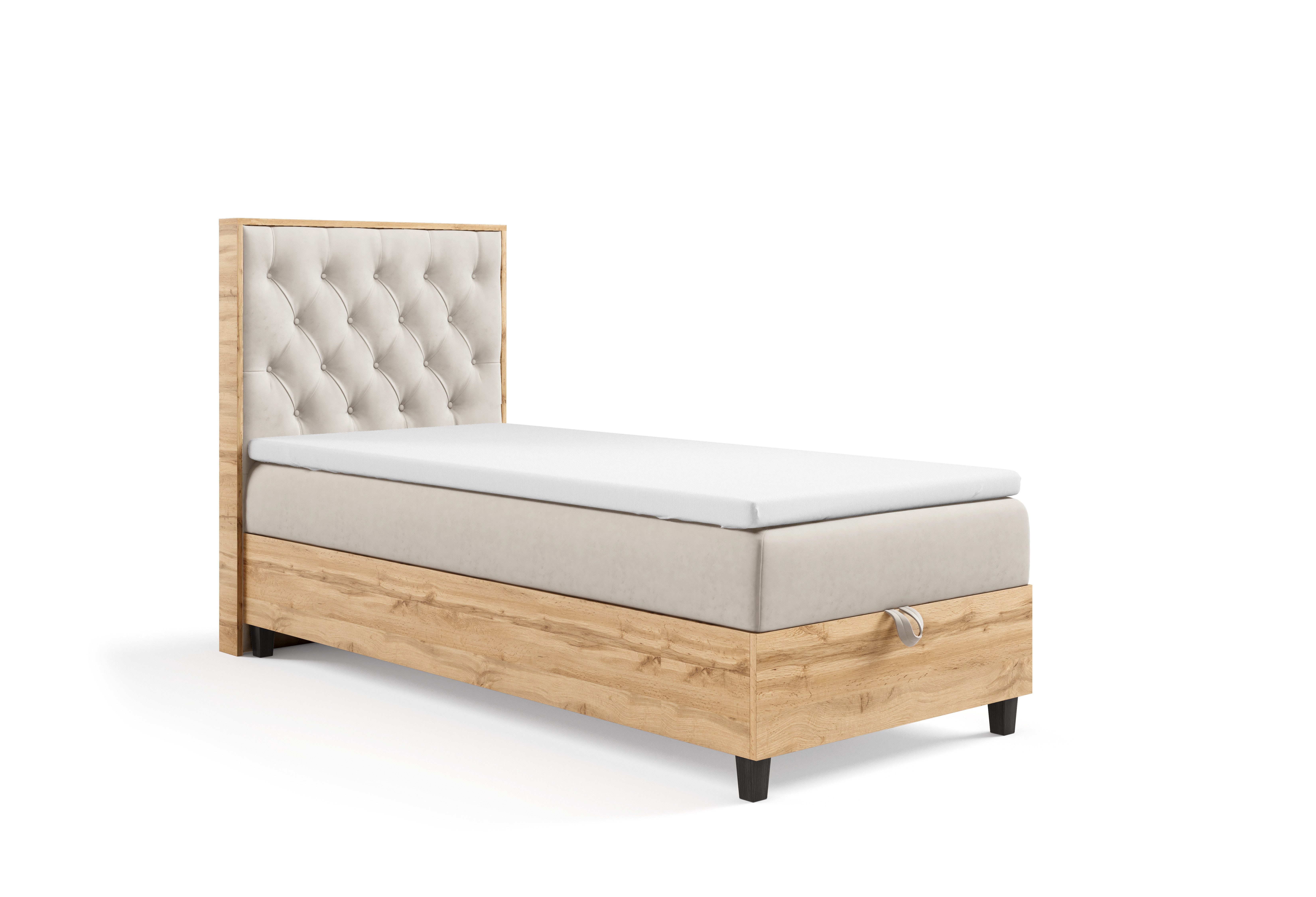 Best for Home Boxspringbett Boxspringbett Trinity K-14 Plate Single mit Bet günstig online kaufen