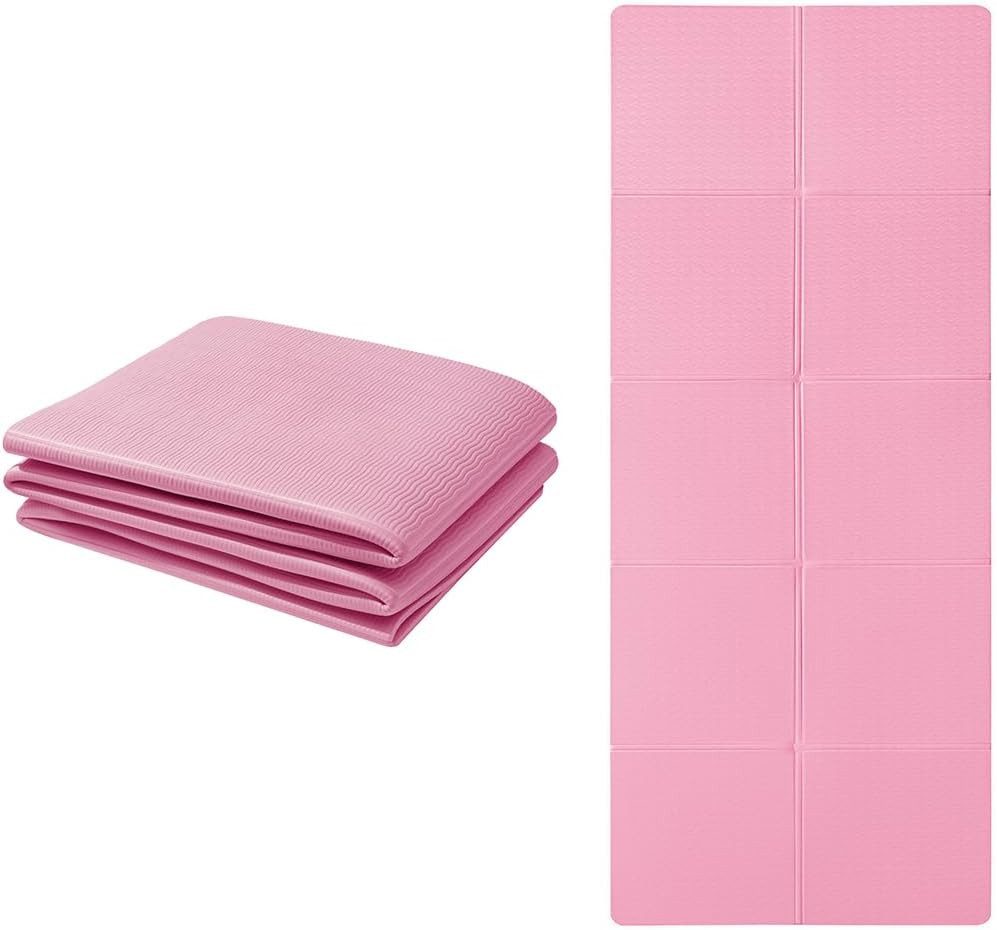 Good Nite Fitnessmatte Fitnessmatte Faltbare rutschfest tragbar Yogamatte leicht, Klappbar, 183 x 61 x 0,6 cm (L x B x H)
