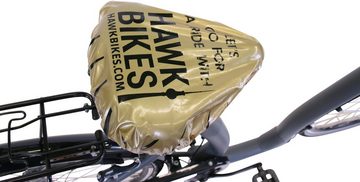HAWK Bikes Cityrad HAWK City Comfort Deluxe Plus Grey, 7 Gang Shimano Nexus Schaltwerk, für Damen und Herren