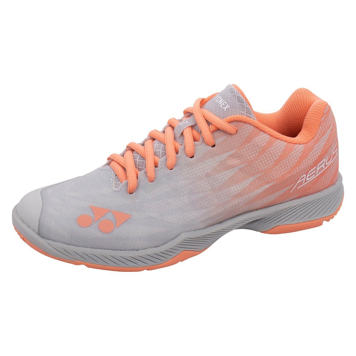Yonex Aerus Z 2 (Leichtigkeit) grau/orange Damen Badmintonschuh