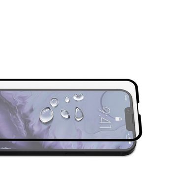 CoverKingz Schutzfolie Display Schutzglas für Apple iPhone 14/14 Pro/13/13 Pro Hartglas Full