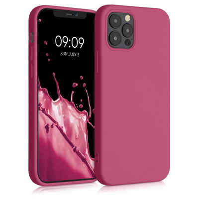 kwmobile Handyhülle Slim Case für Apple iPhone 12 / 12 Pro, Hülle Silikon Handy - Handyhülle gummiert