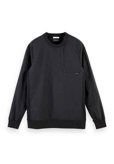 Scotch & Soda Longsweatshirt Scotch & Soda Sweater CLUB NOMADE LONGSLEEVE 153592 Schwarz 0008