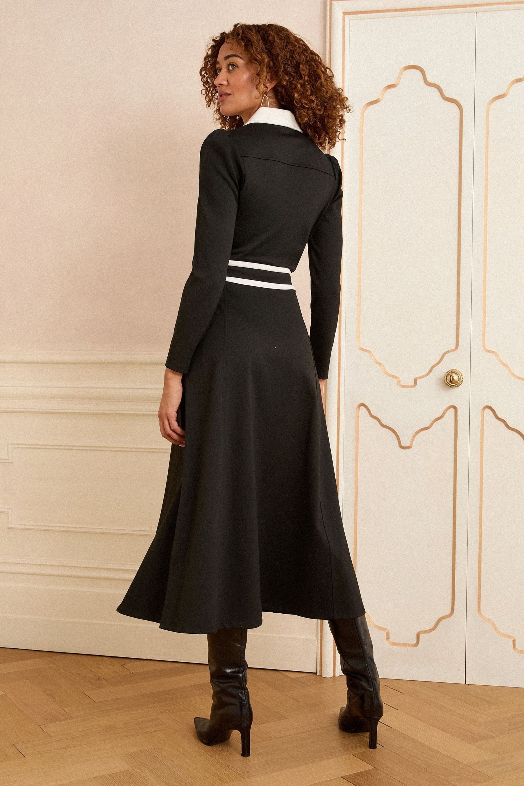 Love & Roses Midikleid Love & Roses Ponte-Midikleid, Regular (1-tlg) günstig online kaufen