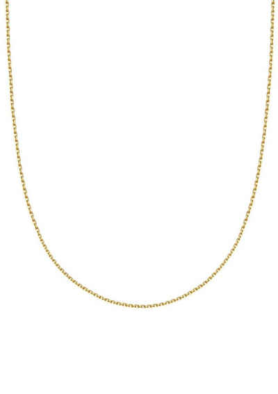 Dear Me Goldkette »375er Gold Kette Pristine Ankerkette«, 9K Massivgold Halskette, 375 Echtgold Schmuck