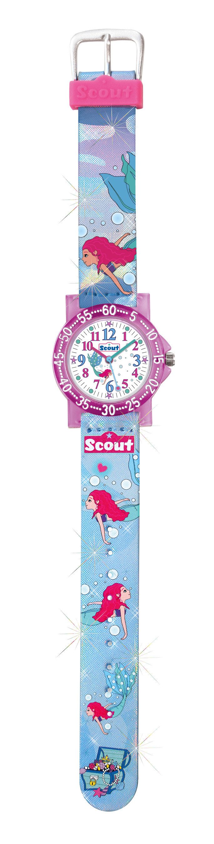Scout Quarzuhr Kinder Armbanduhr Magic Sea 280375032