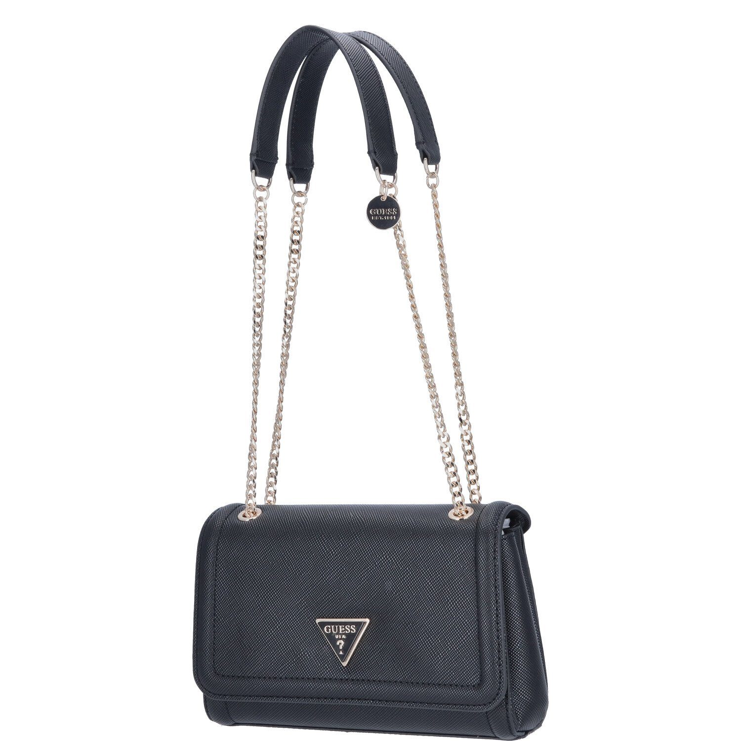 Umhängetasche GUESS Damen Schultertasche Noelle Black