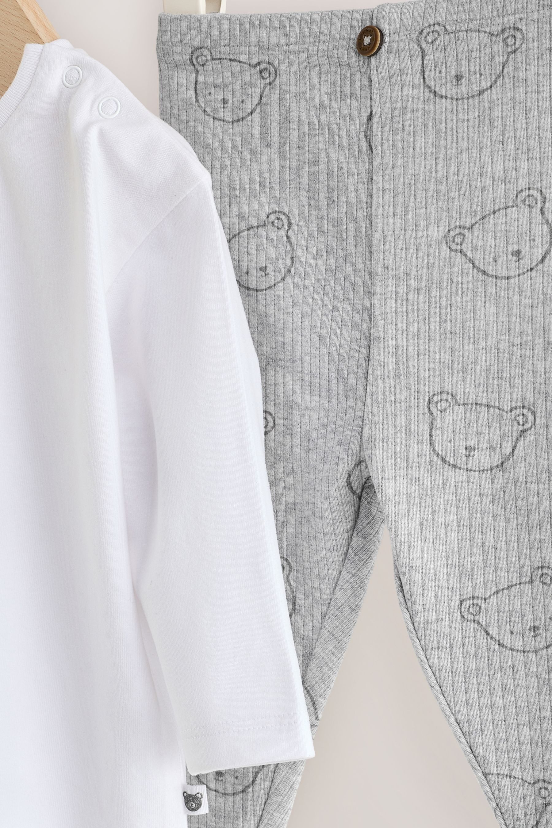 Next Langarmshirt & Leggings Baby Oberteil und Leggings im Set (2-tlg) – Bild 4 von 5
